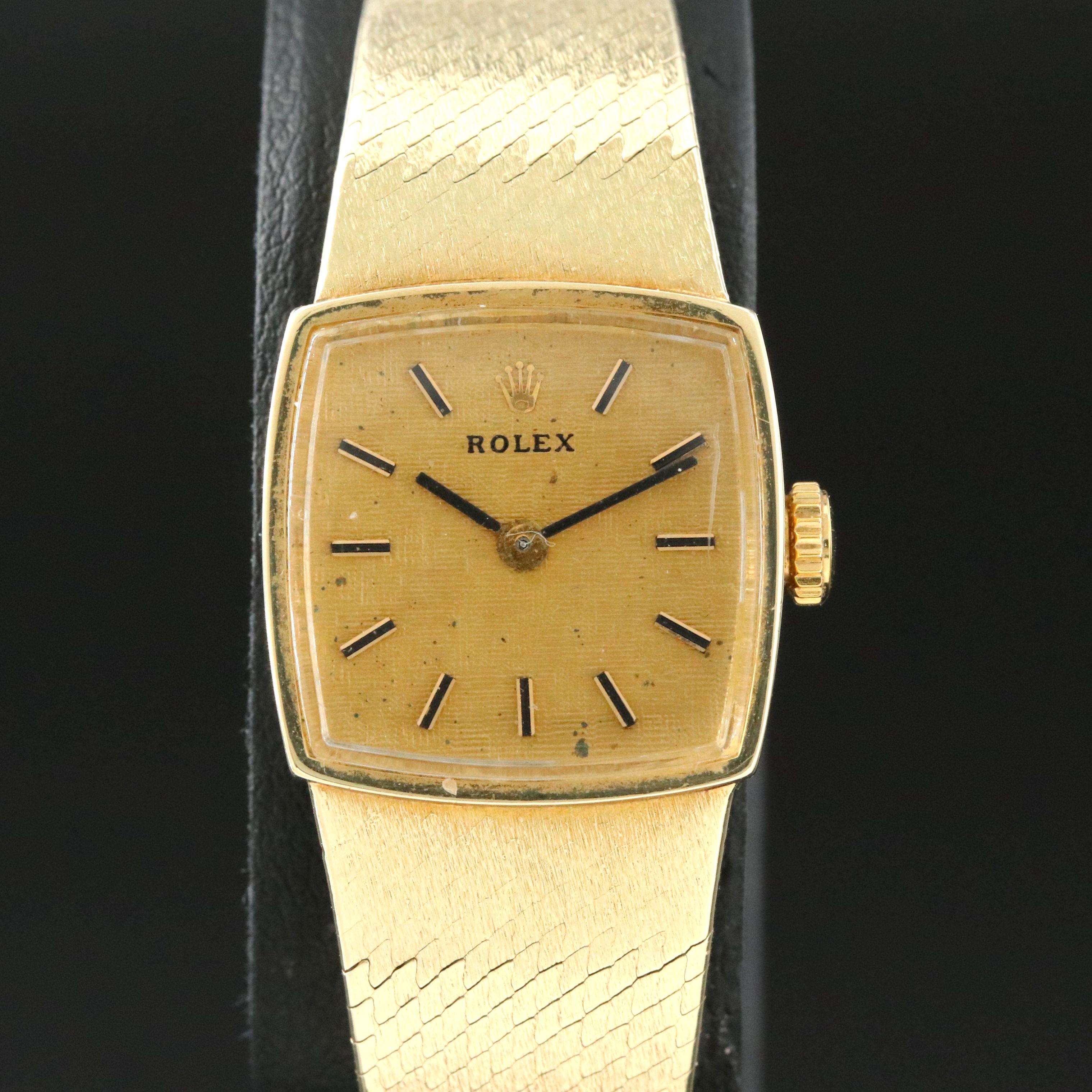 Vintage 14K Rolex Stem Wind Watch