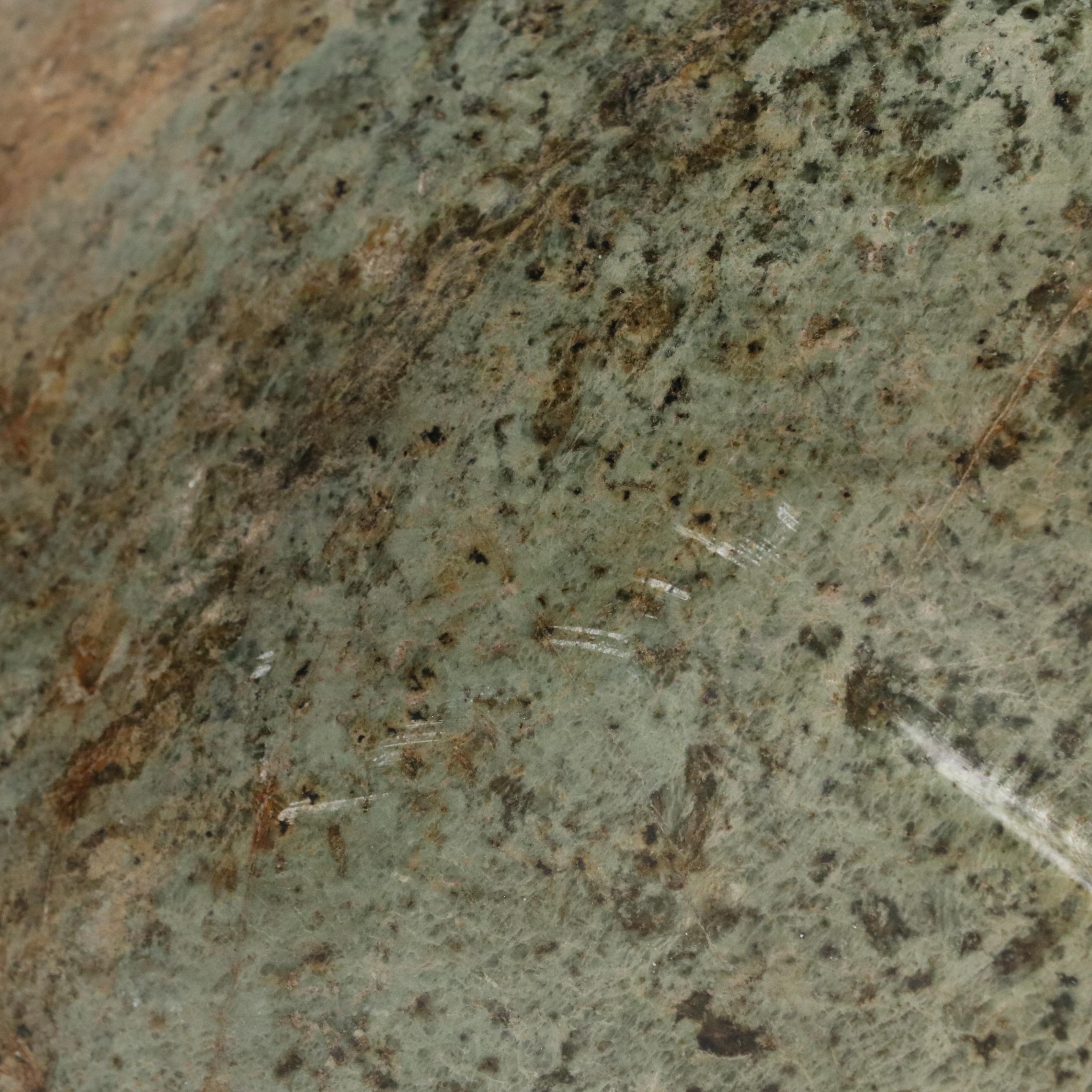 Chewa Omira Shona Hand-Carved Leopard Rock Serpentine Cubist Figure