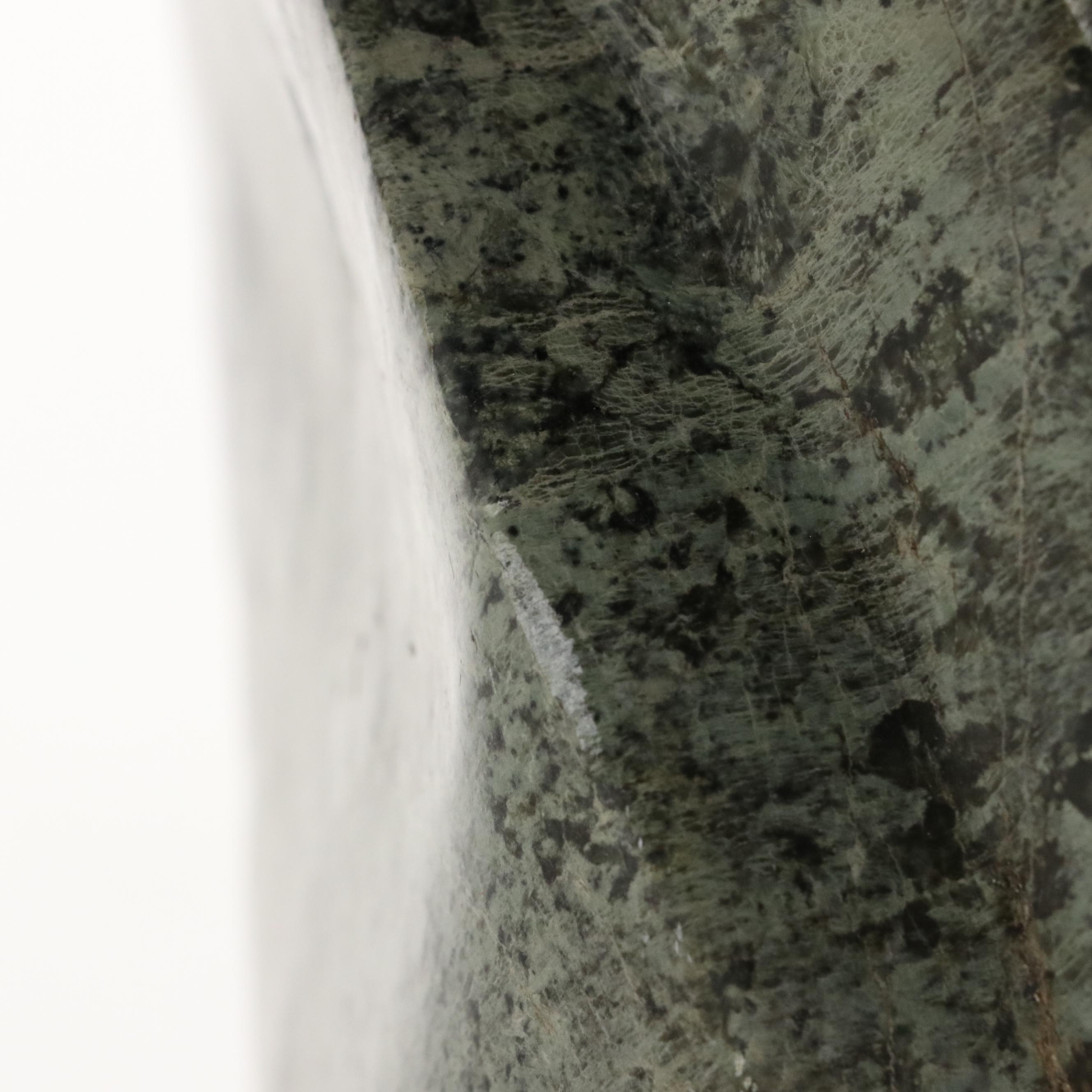 Chewa Omira Shona Hand-Carved Leopard Rock Serpentine Cubist Figure