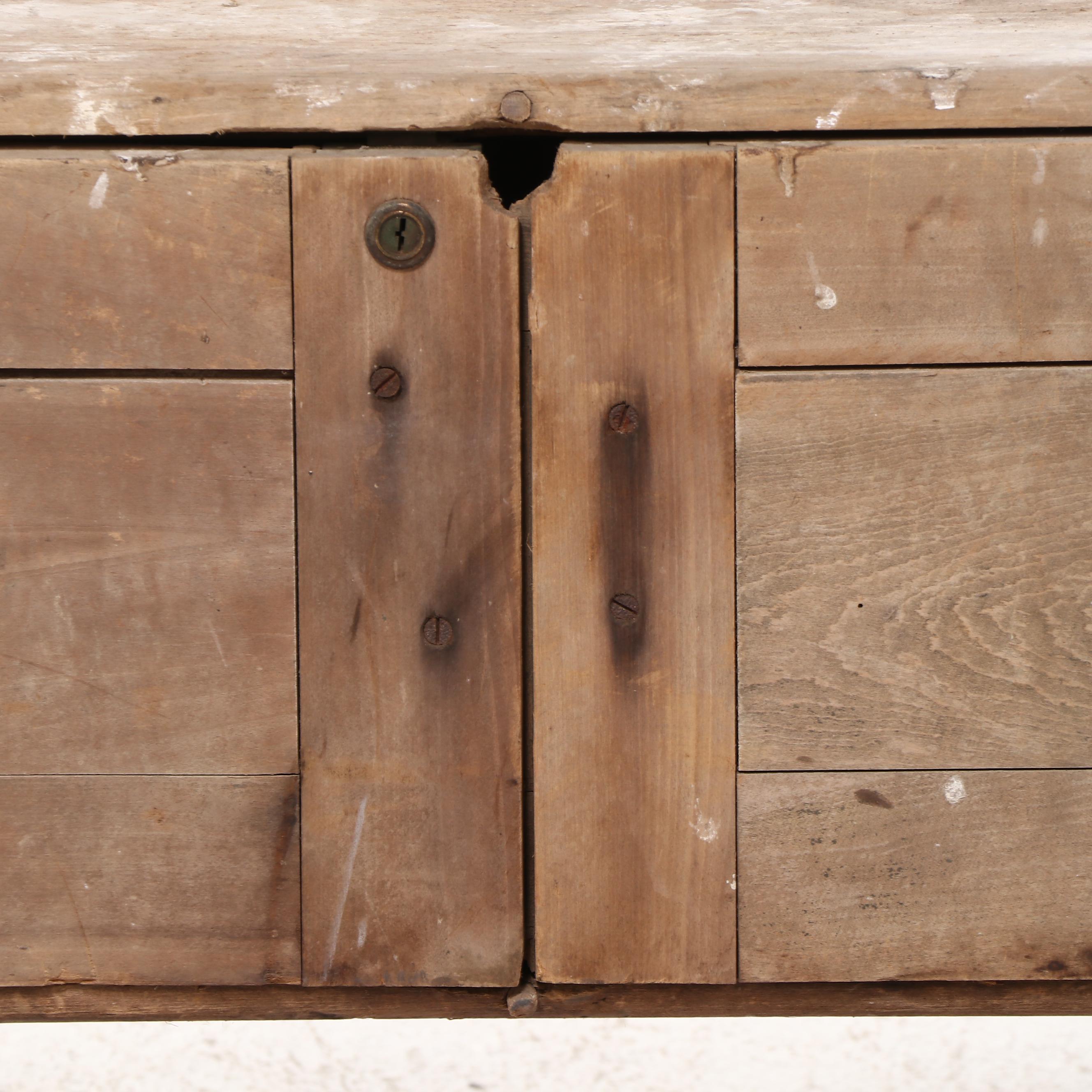 World War I Era Saddlers Chests From Military Battery Wagon
