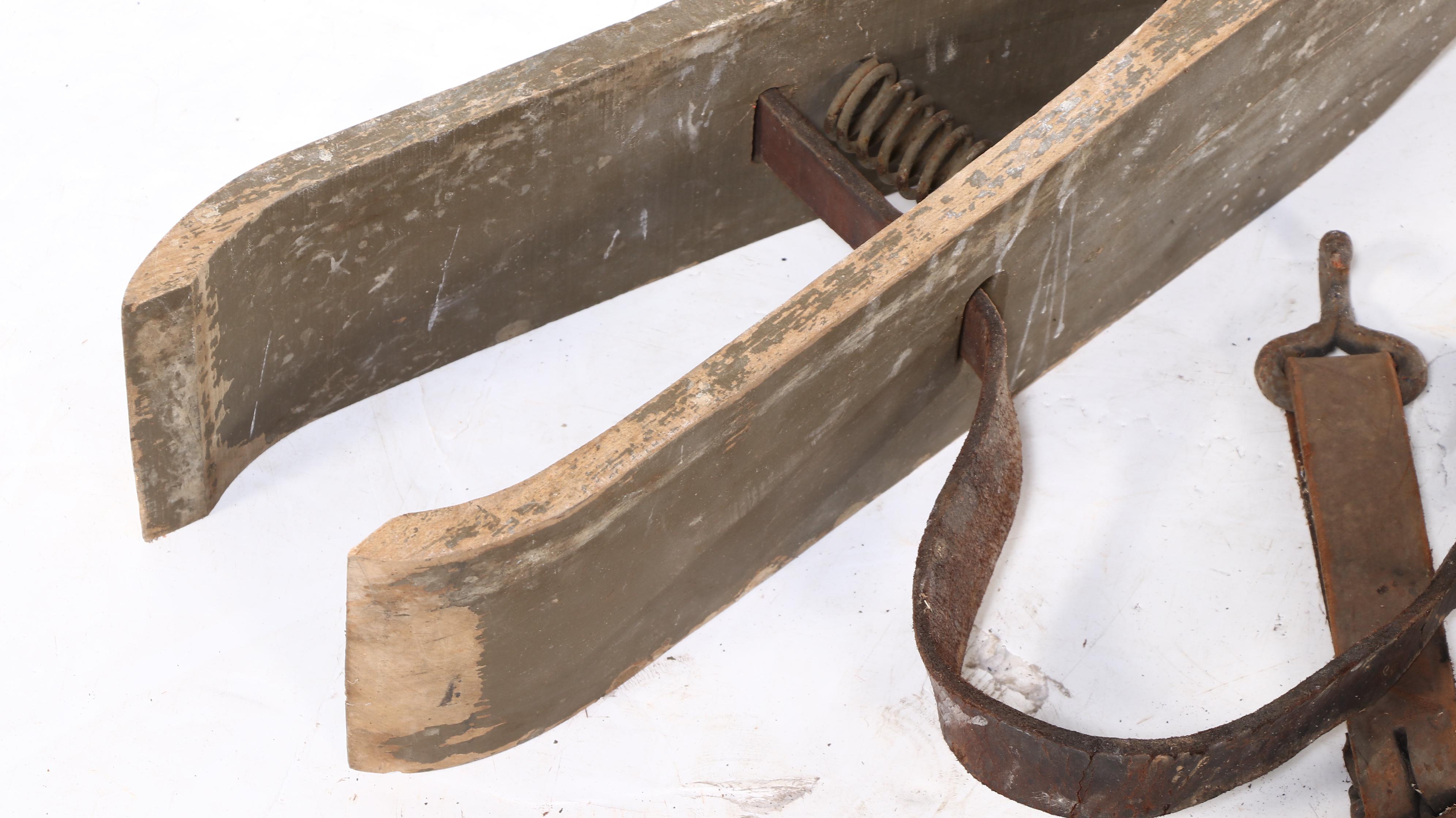 World War I Era Saddlers Chests From Military Battery Wagon