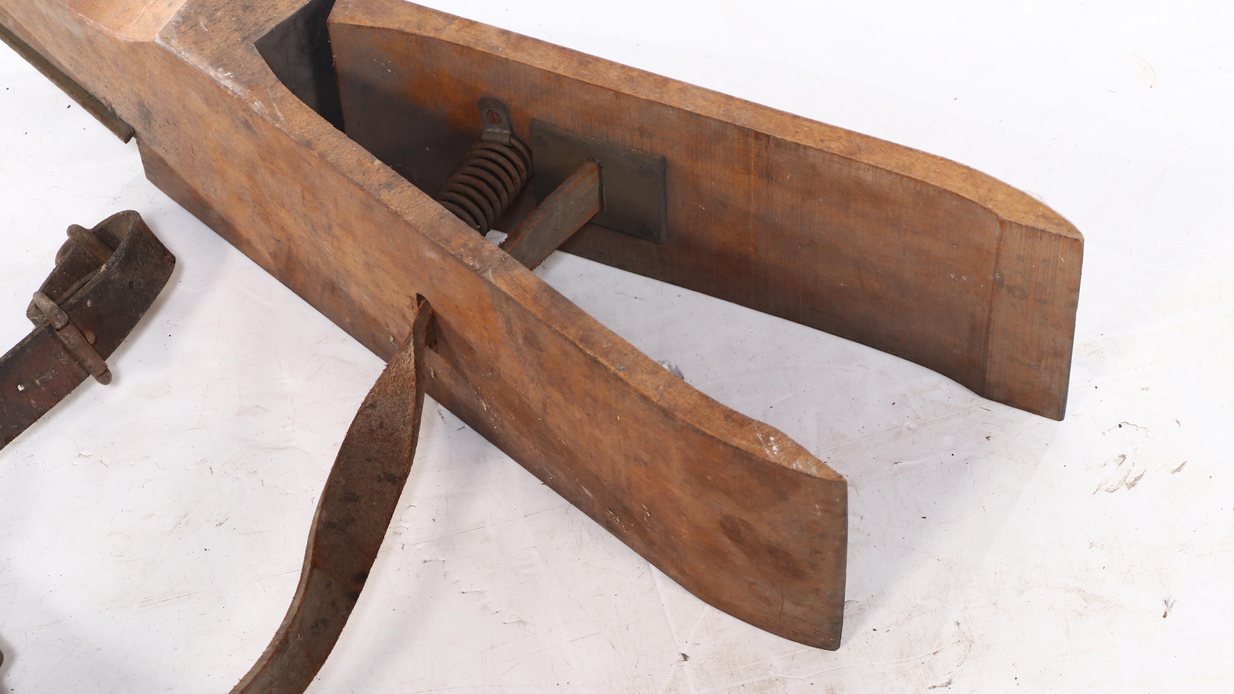 World War I Era Saddlers Chests From Military Battery Wagon