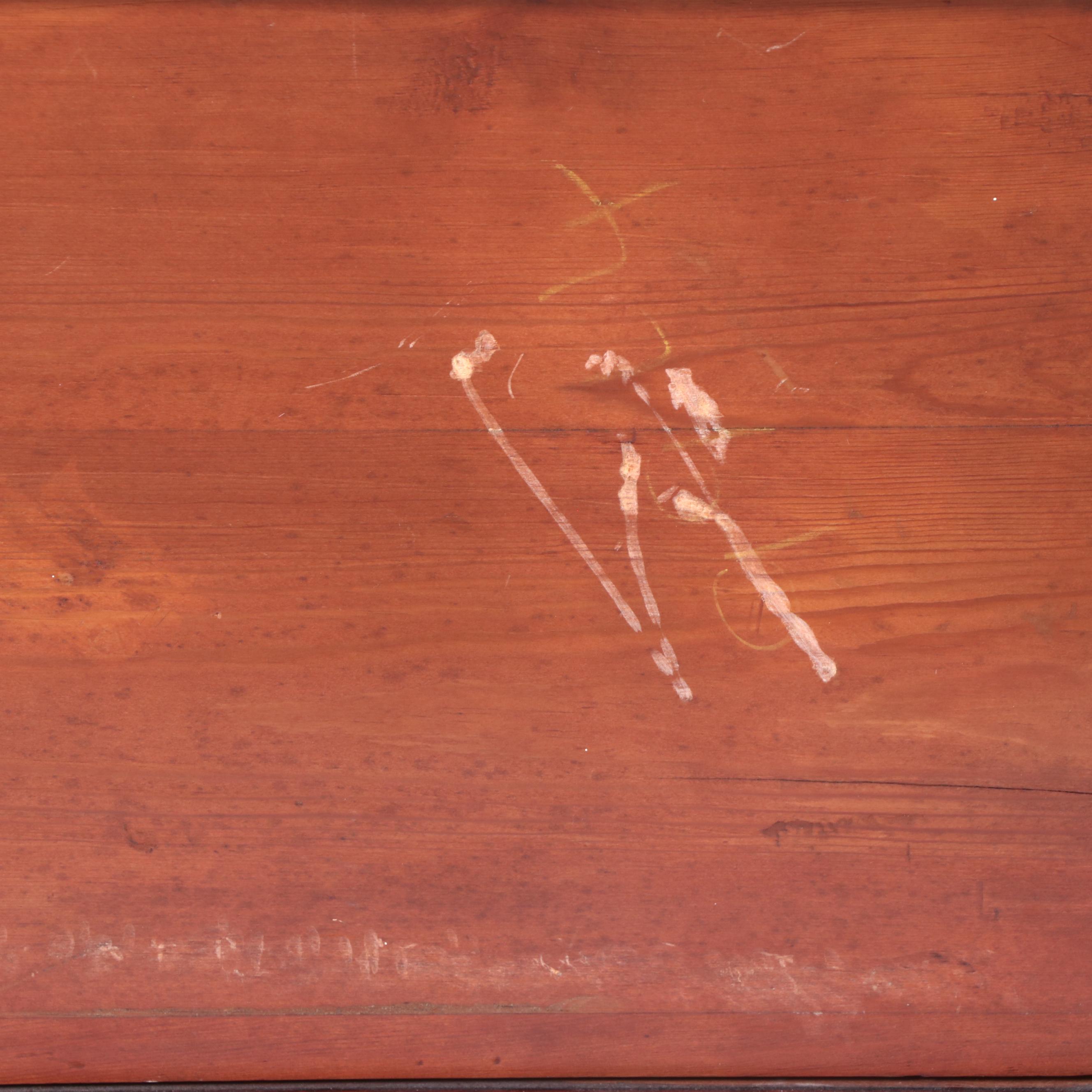Victorian Mahogany Slant-Lid Tabletop Desk, Mid to Late 19th Century