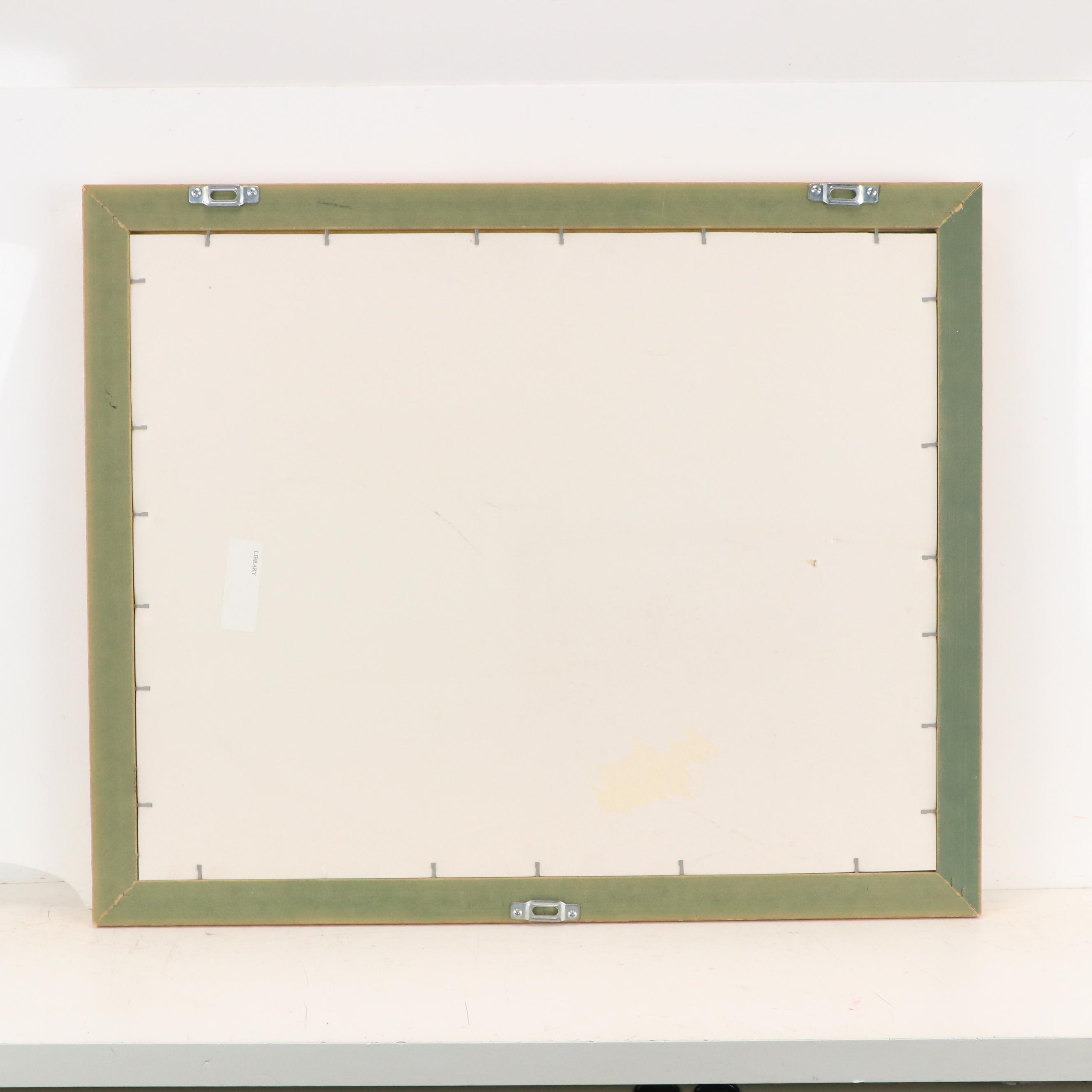 Hobart Offset Lithograph "Garden Gateway"