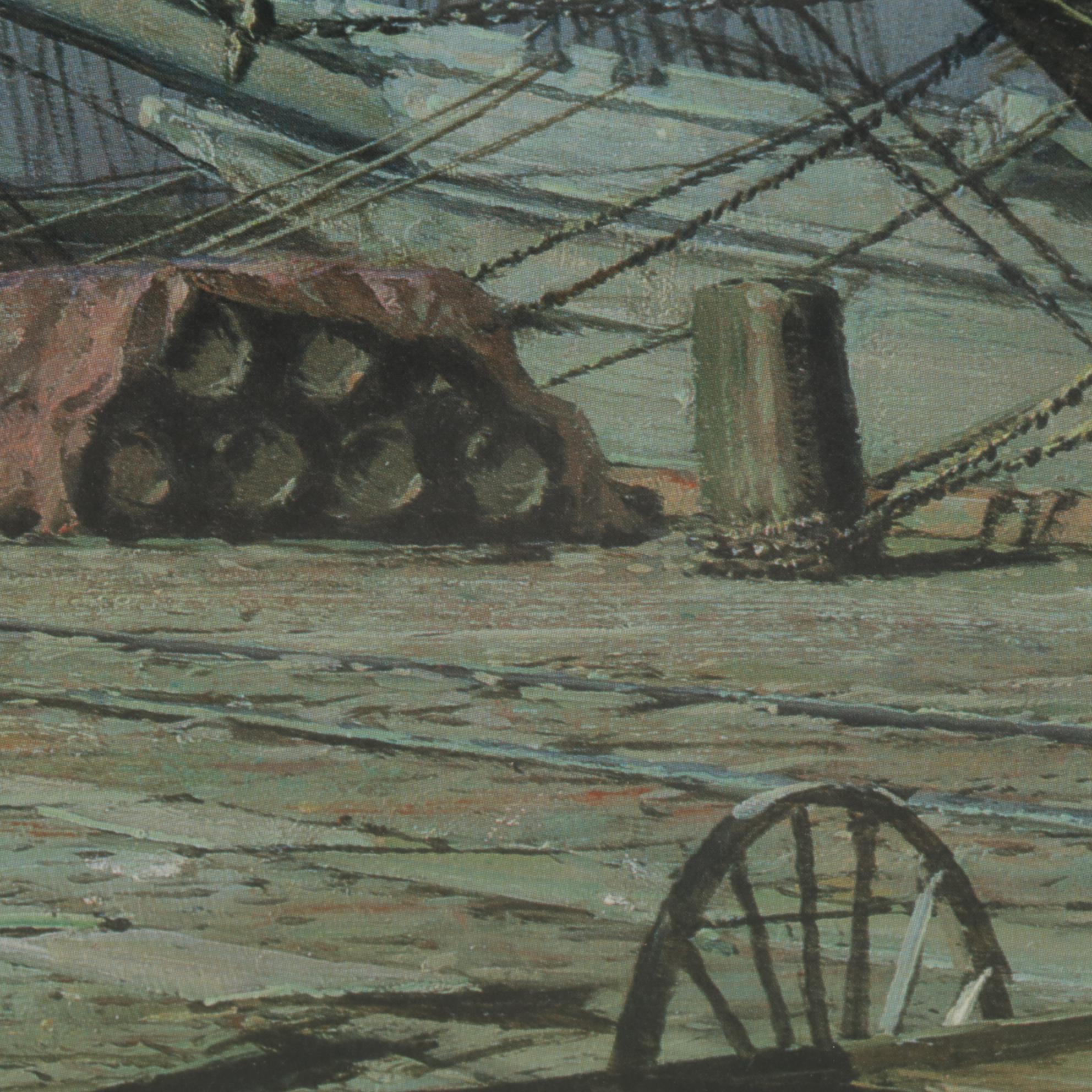 John Stobart Offset Lithograph "New York," 1993