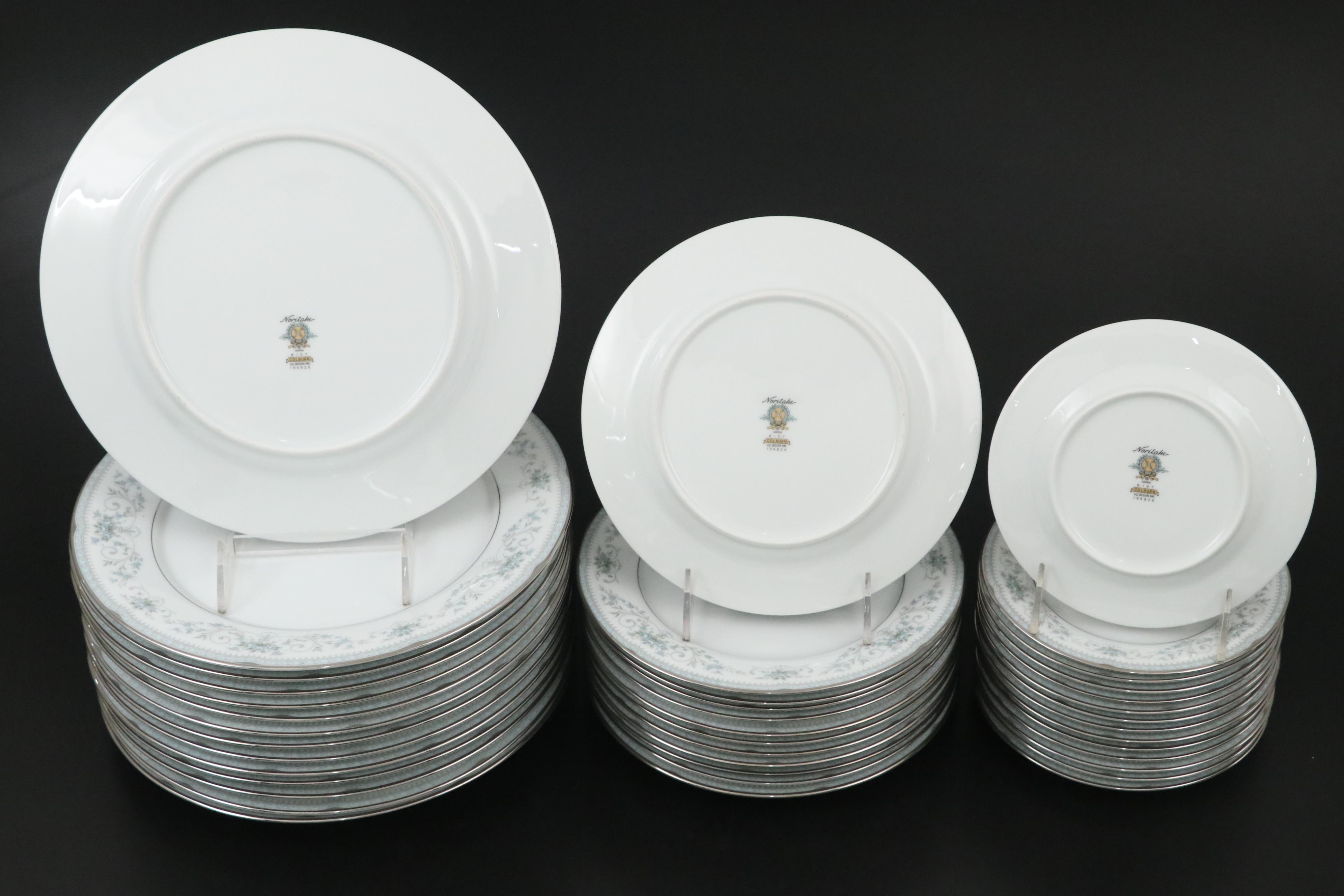 Noritake "Colburn" Porcelain Dinnerware, 1960–1988