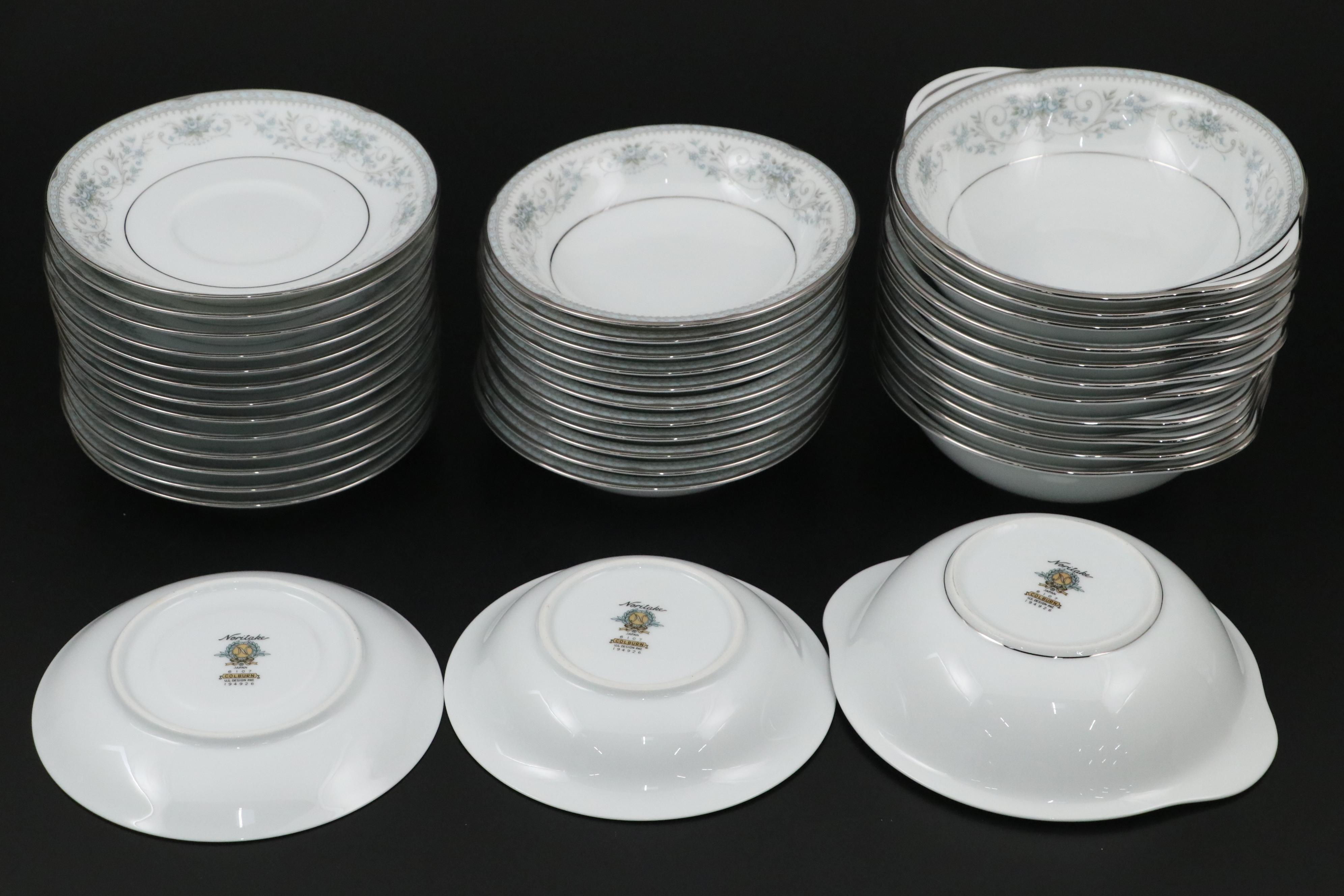 Noritake "Colburn" Porcelain Dinnerware, 1960–1988