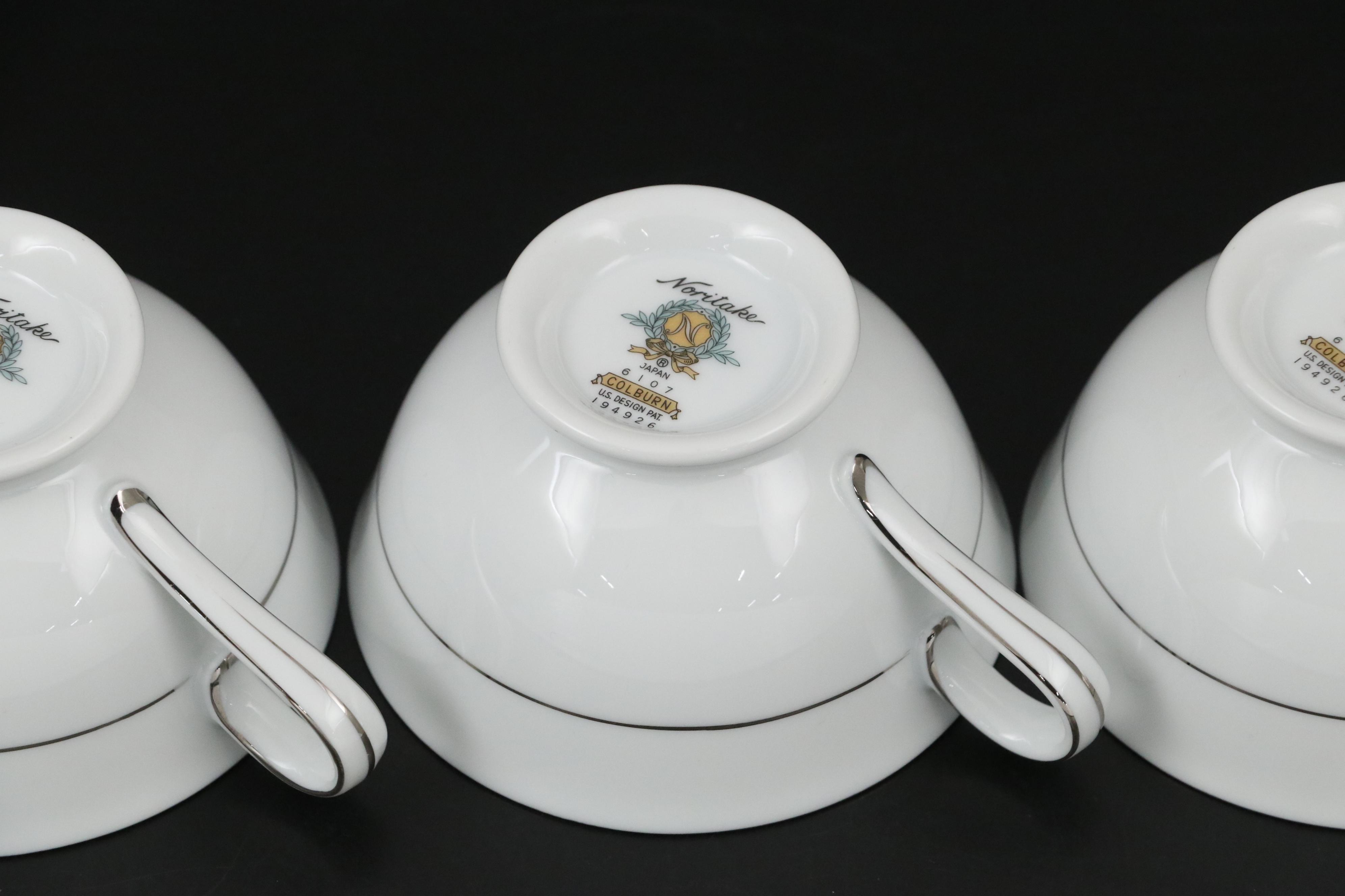 Noritake "Colburn" Porcelain Dinnerware, 1960–1988