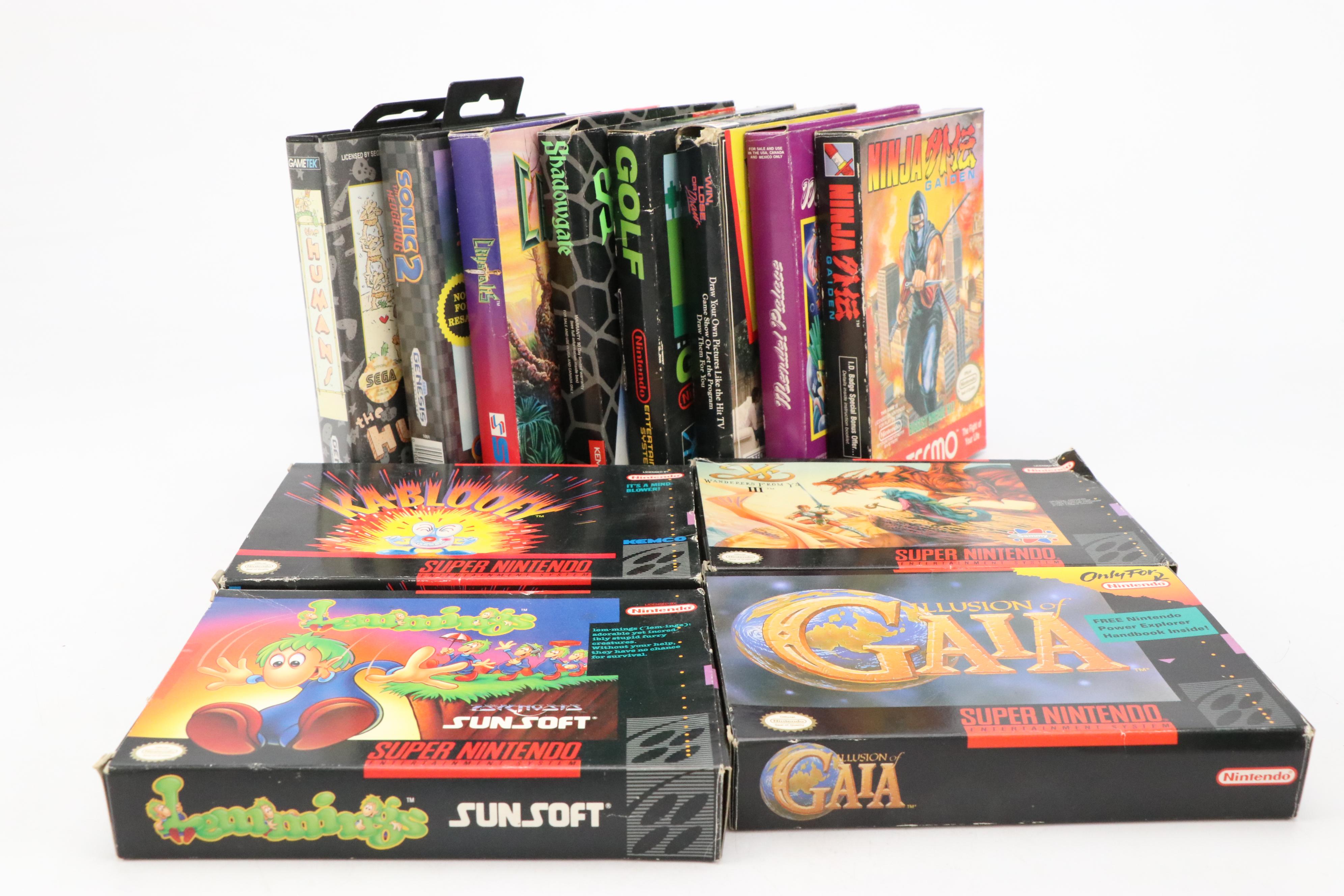 Nintendo Entertainment System w/ Zelda, Castlevania IV, Final Fantasy II & More