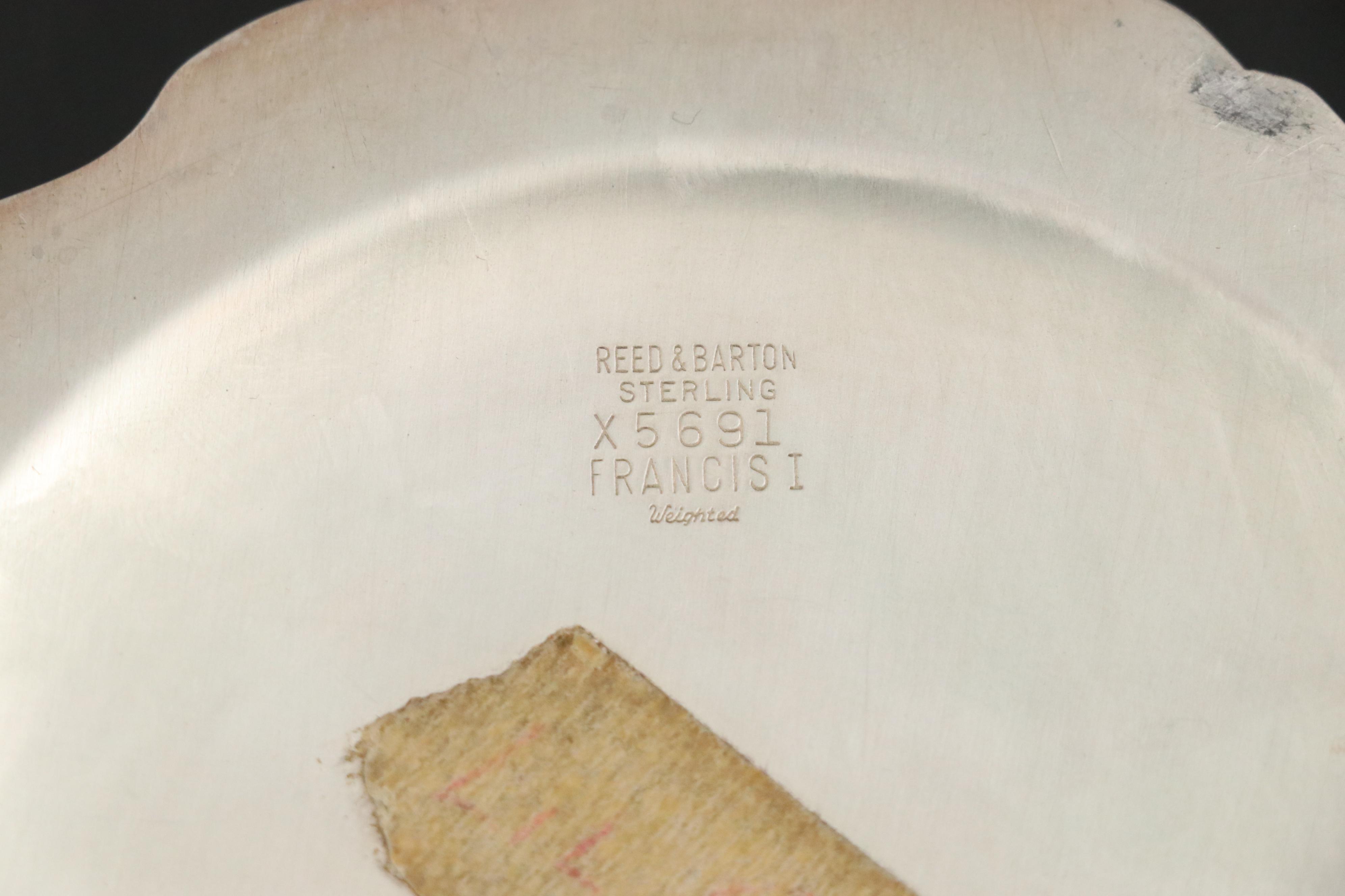 Reed & Barton "Francis I" Weighted Sterling Silver Candelabra, 1907–1927