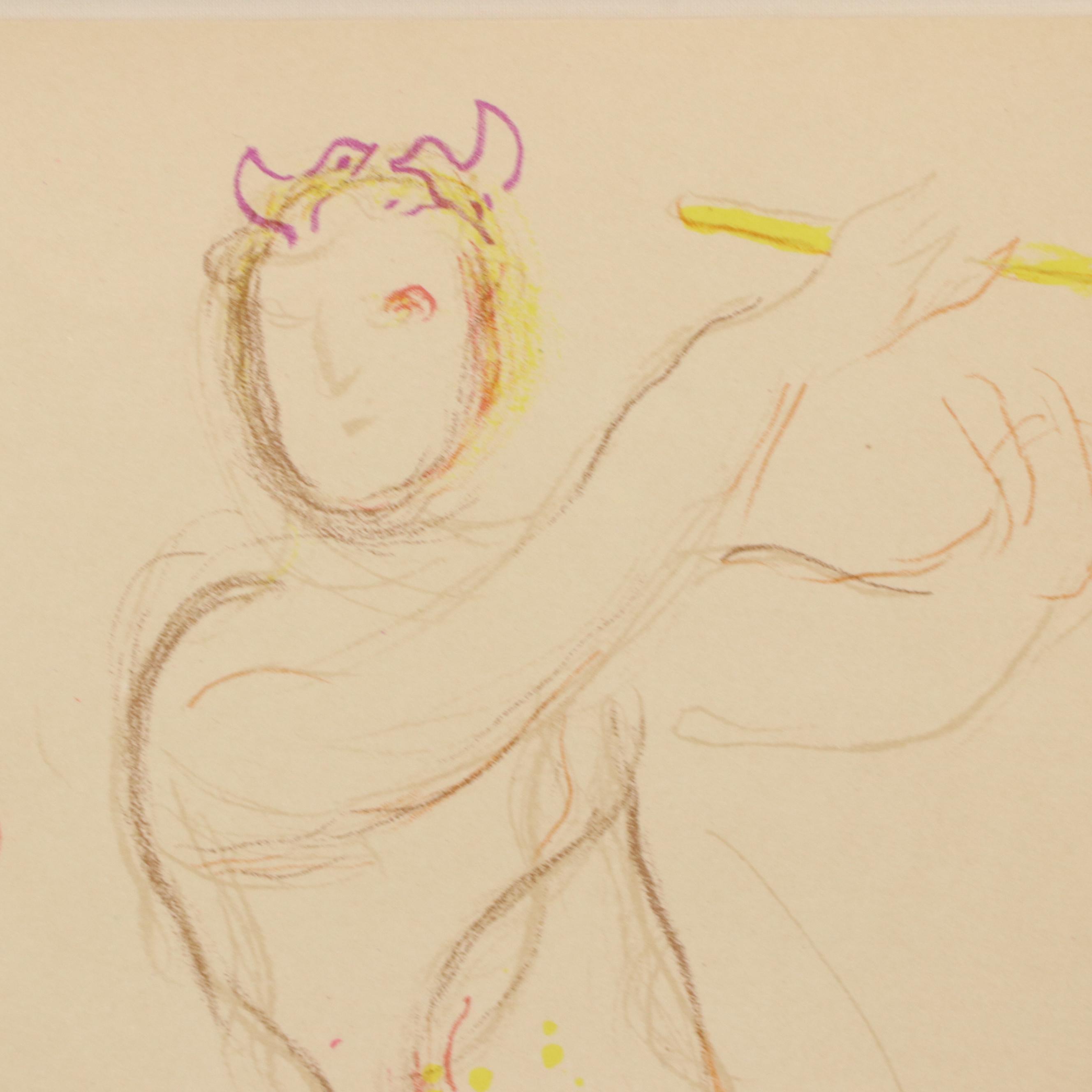 Marc Chagall Lithograph "Le Ballet," 1969