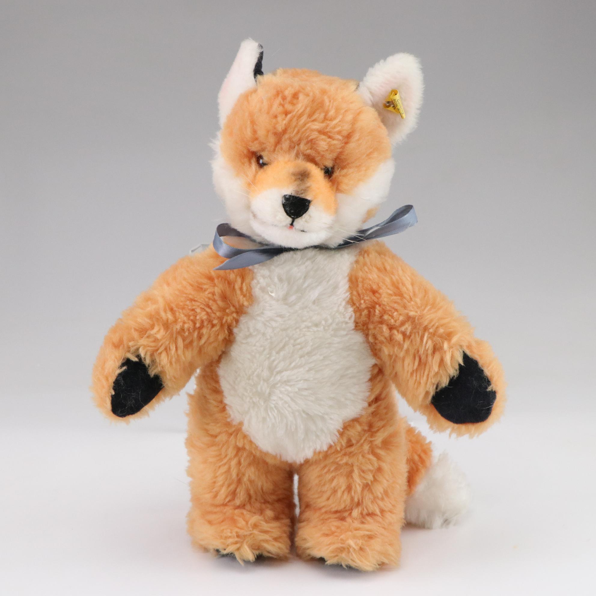 Steiff Floppy Leo, Molly Lamby and Other Stuffed Animals