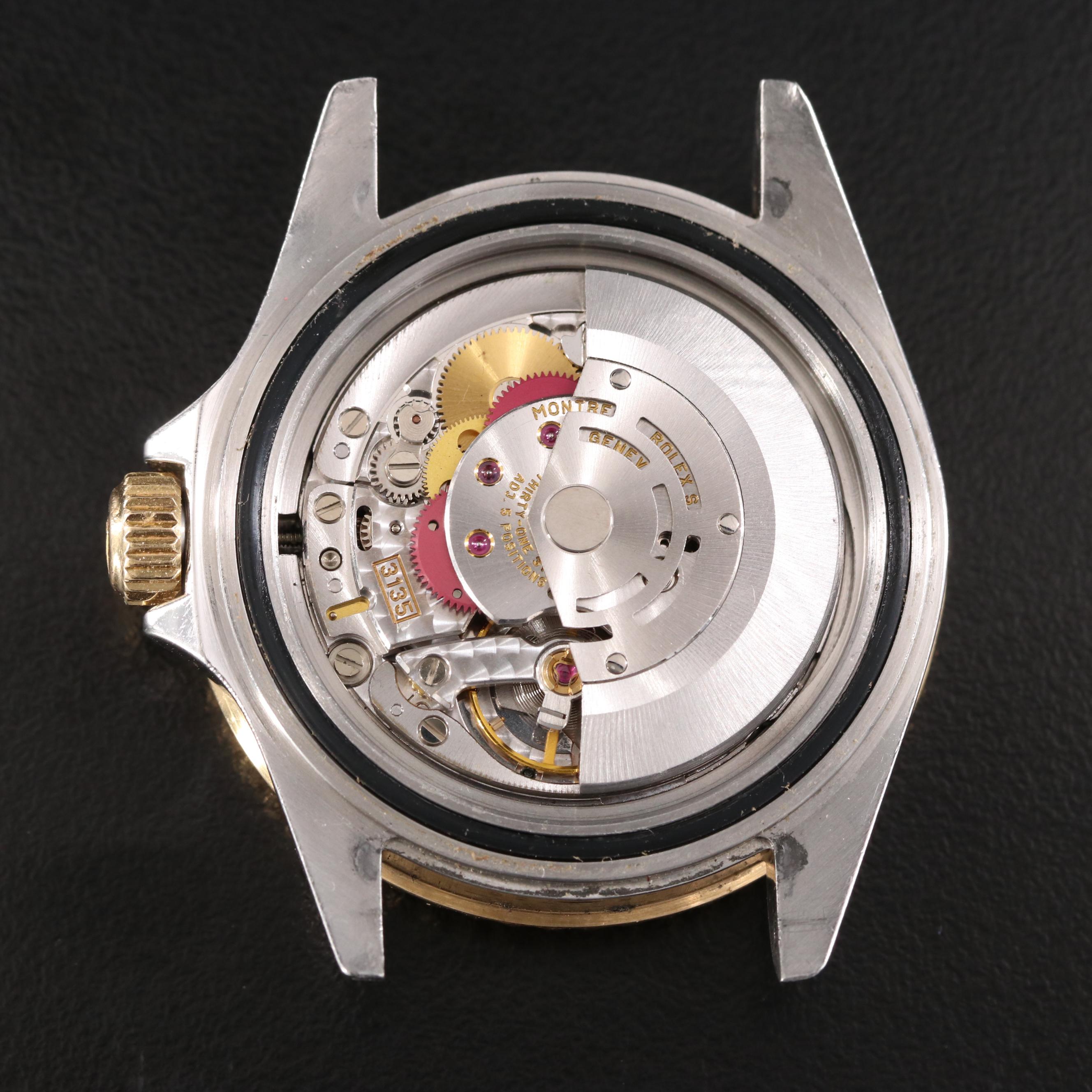 1998 Rolex Custom Diamond and Sapphire Dial Submariner Date Watch