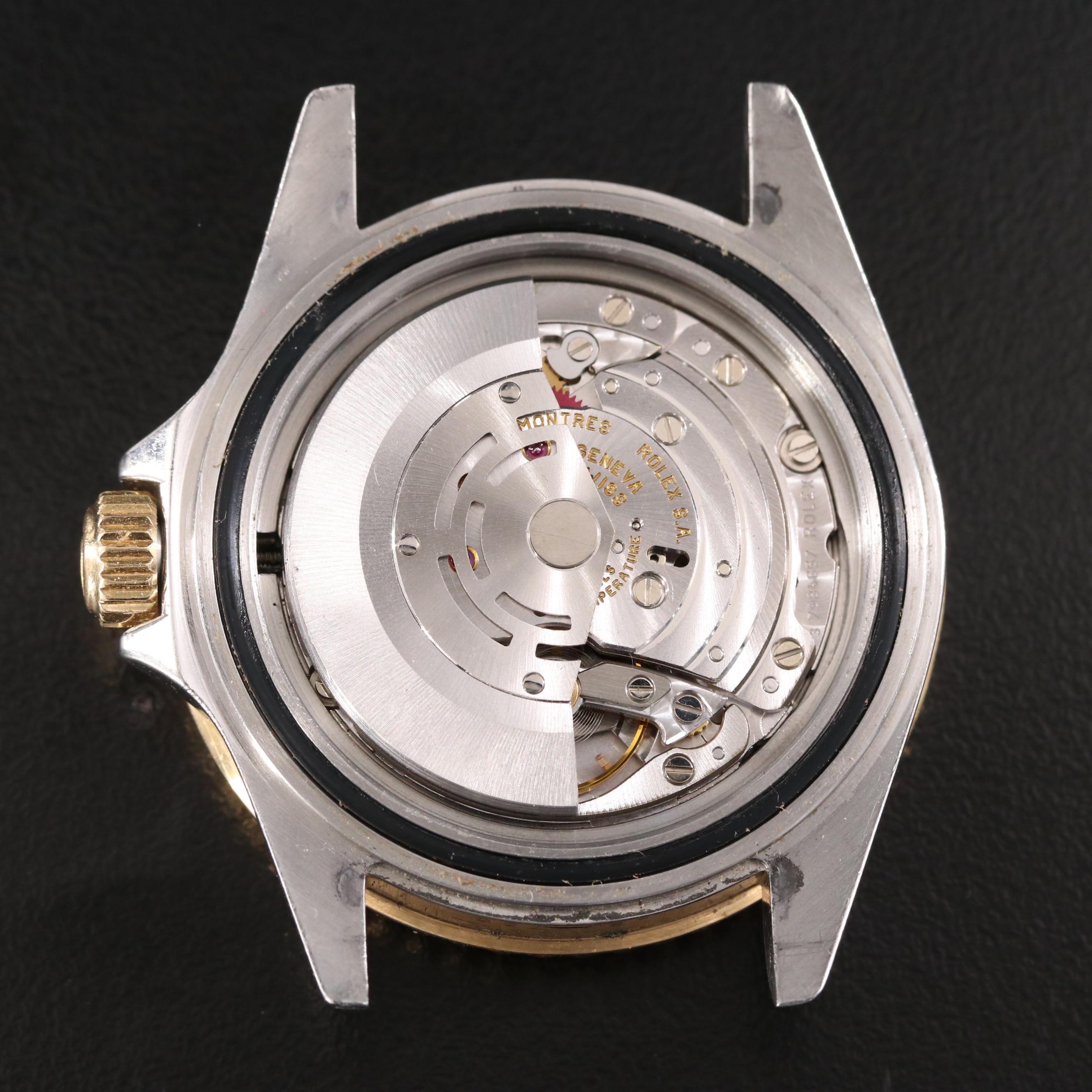 1998 Rolex Custom Diamond and Sapphire Dial Submariner Date Watch