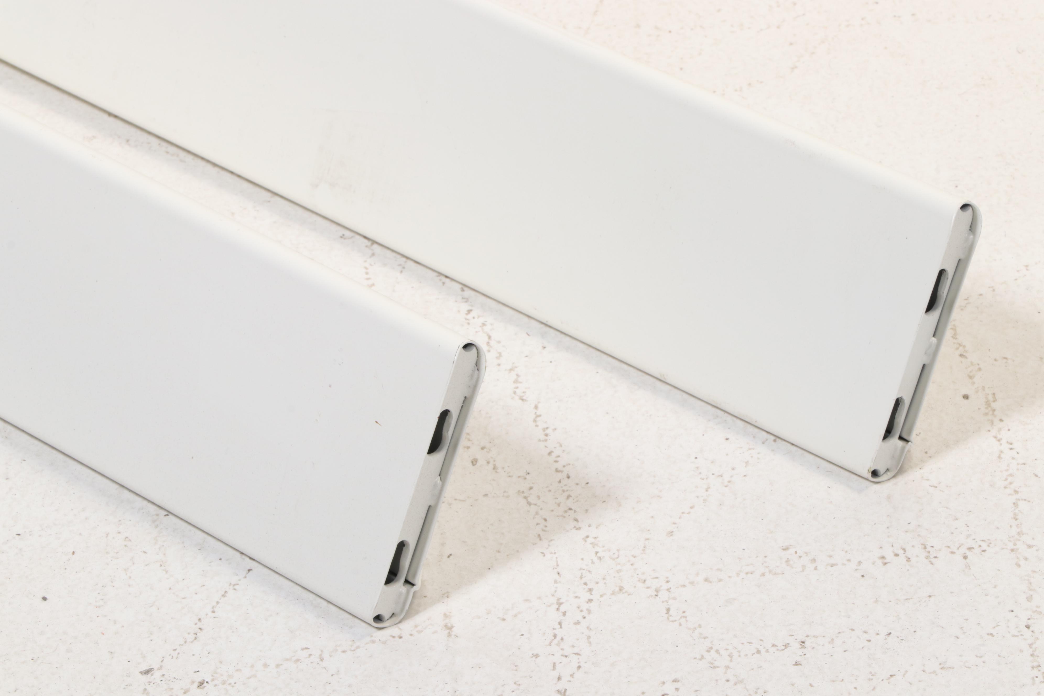 IKEA "SAGSTUA" White Painted Metal Queen Sized Bed Frame
