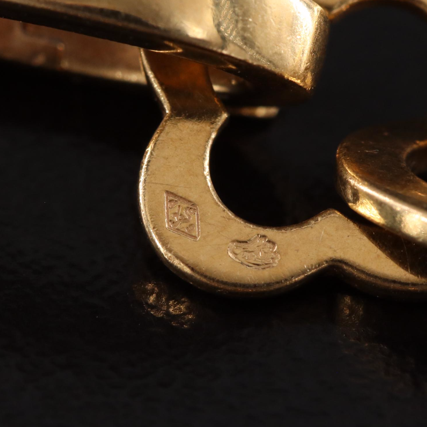 Van Cleef & Arpels 18K Byzantine Alhambra Necklace