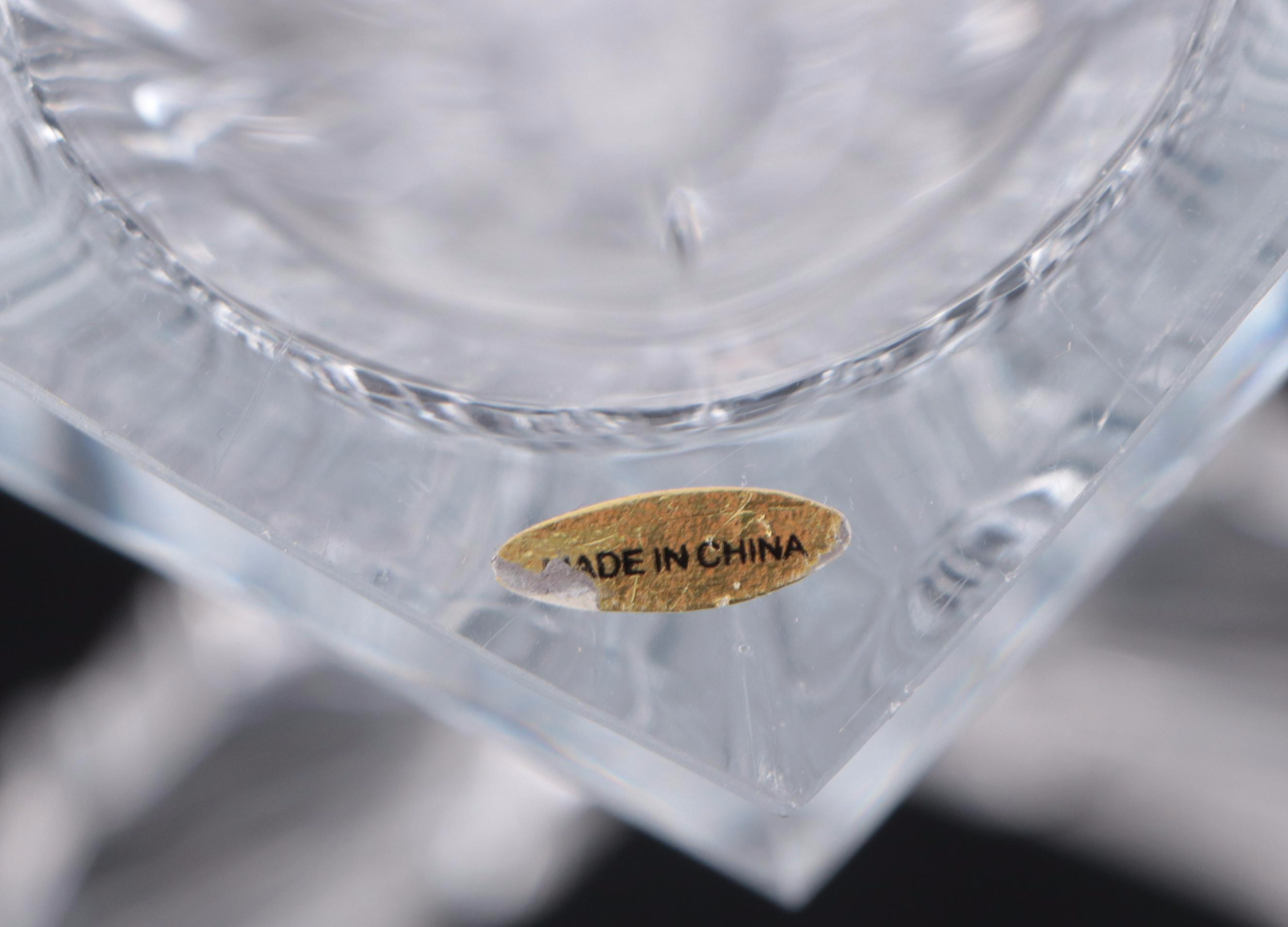 Clear Acrylic Angel Figurines