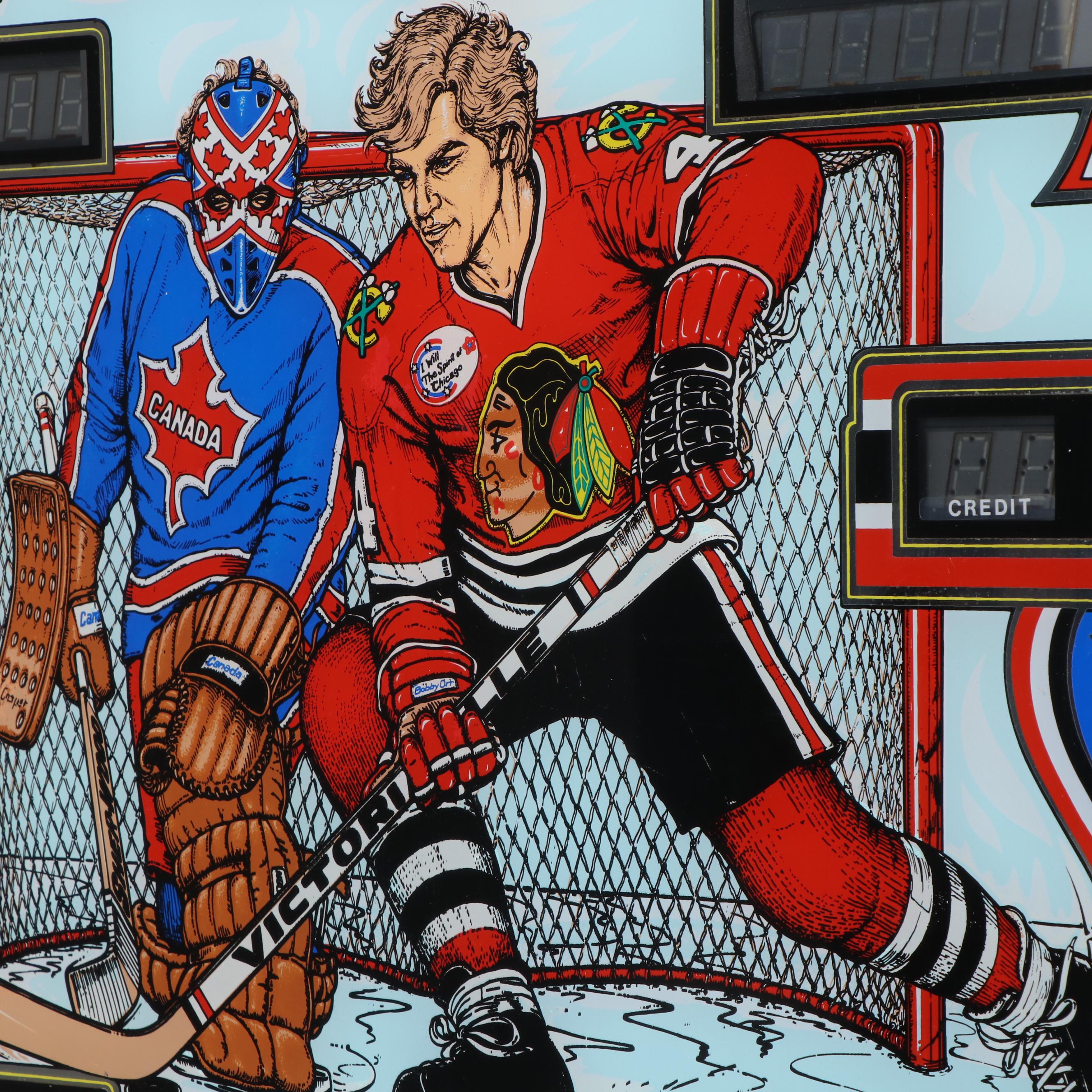 Bally Manufacturing Co. Bobby Orr's Power Play Pinball Machine, Late 20th C.