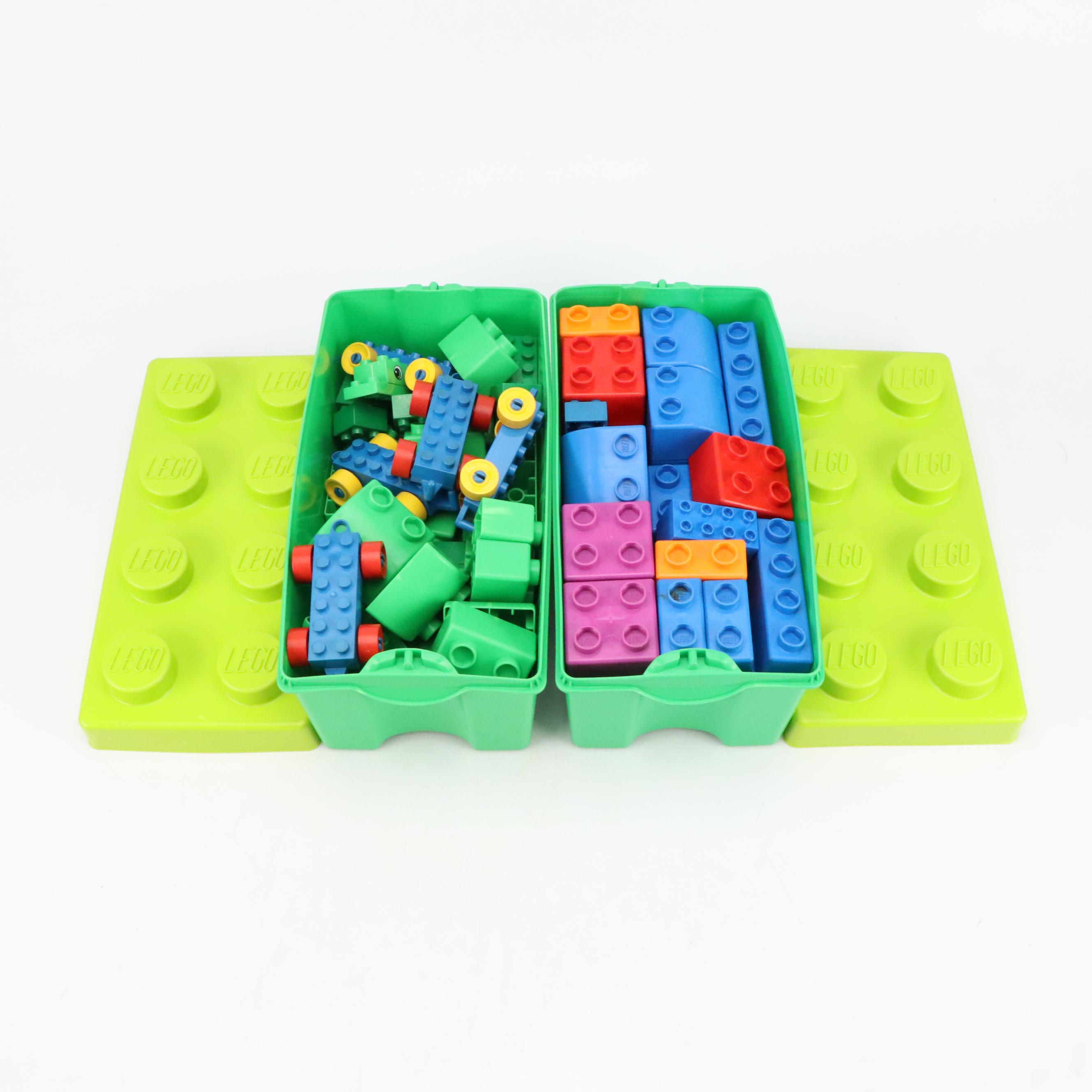 LEGO & DUPLO Blocks in Cases and Storage Boxes