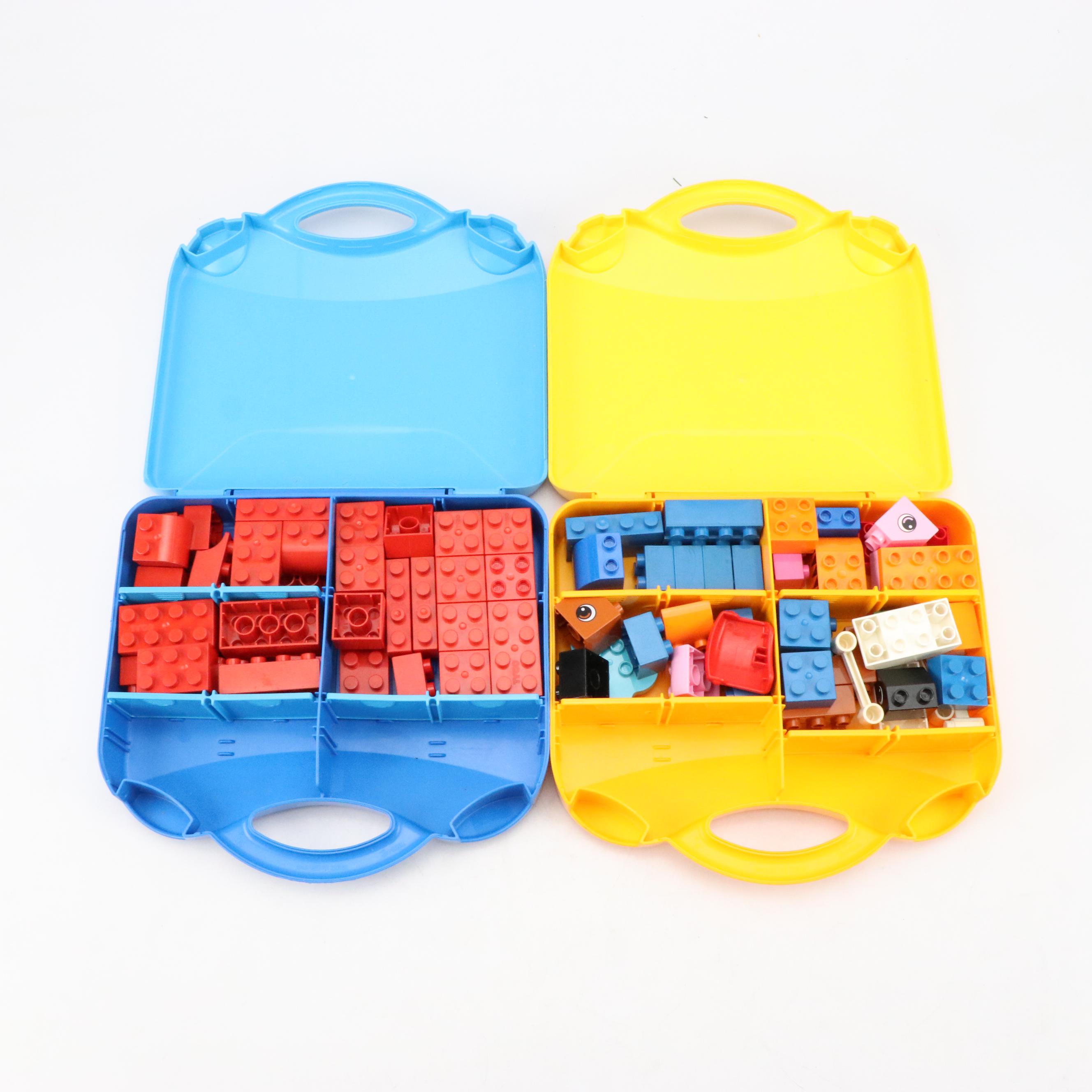 LEGO & DUPLO Blocks in Cases and Storage Boxes