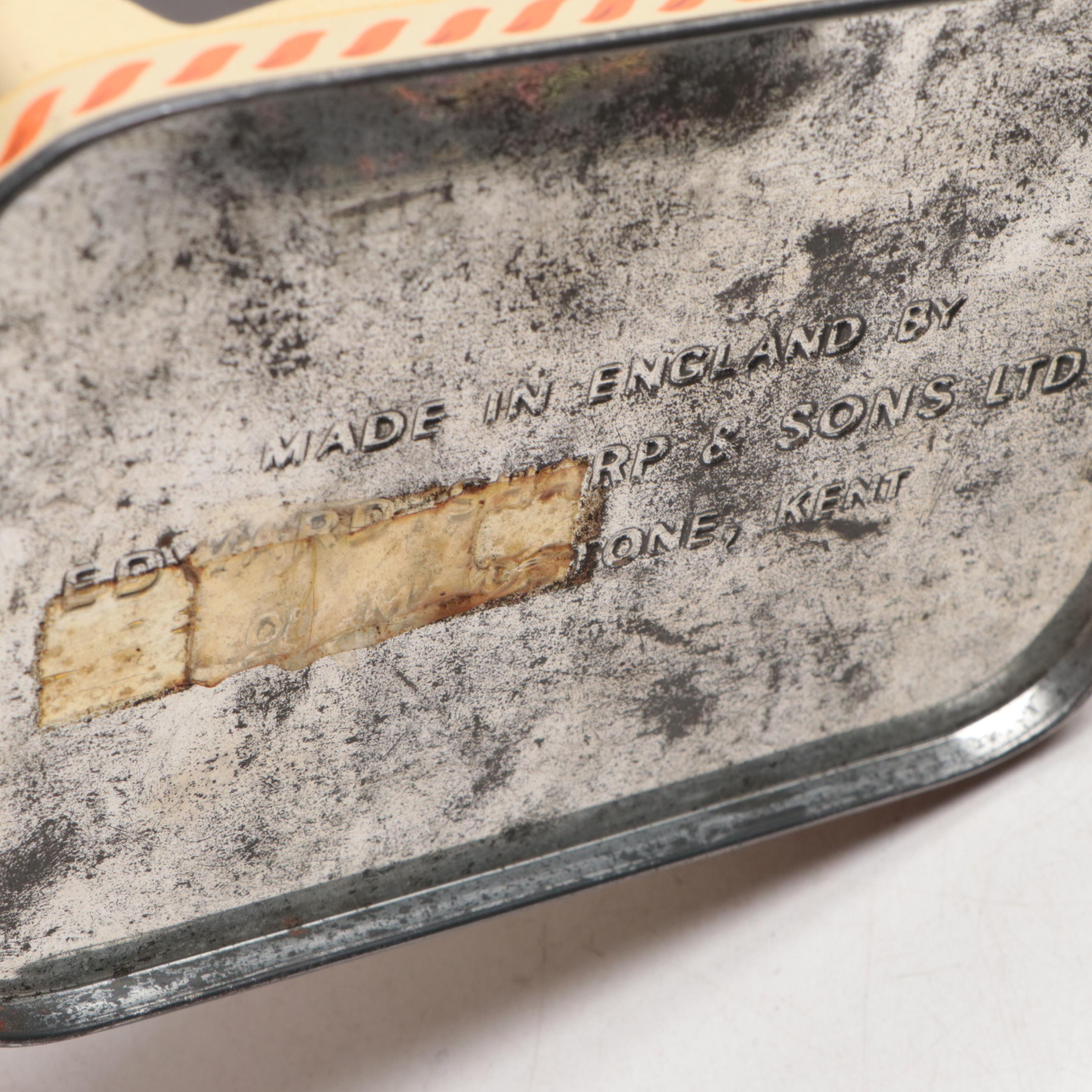 Huntley & Palmer Biscuit Tin with Singer Sewing Tin and More Vintage Tins