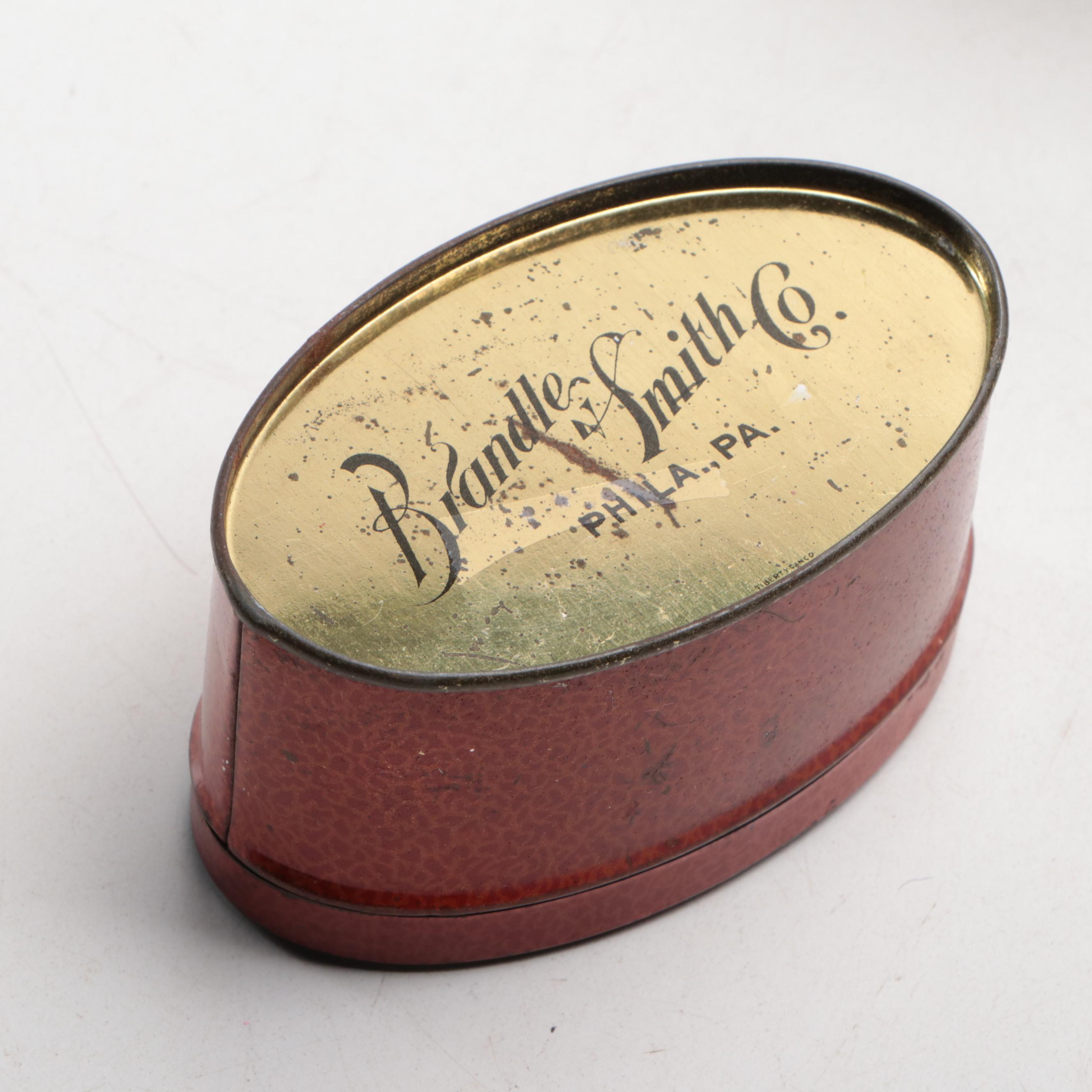 Huntley & Palmer Biscuit Tin with Singer Sewing Tin and More Vintage Tins