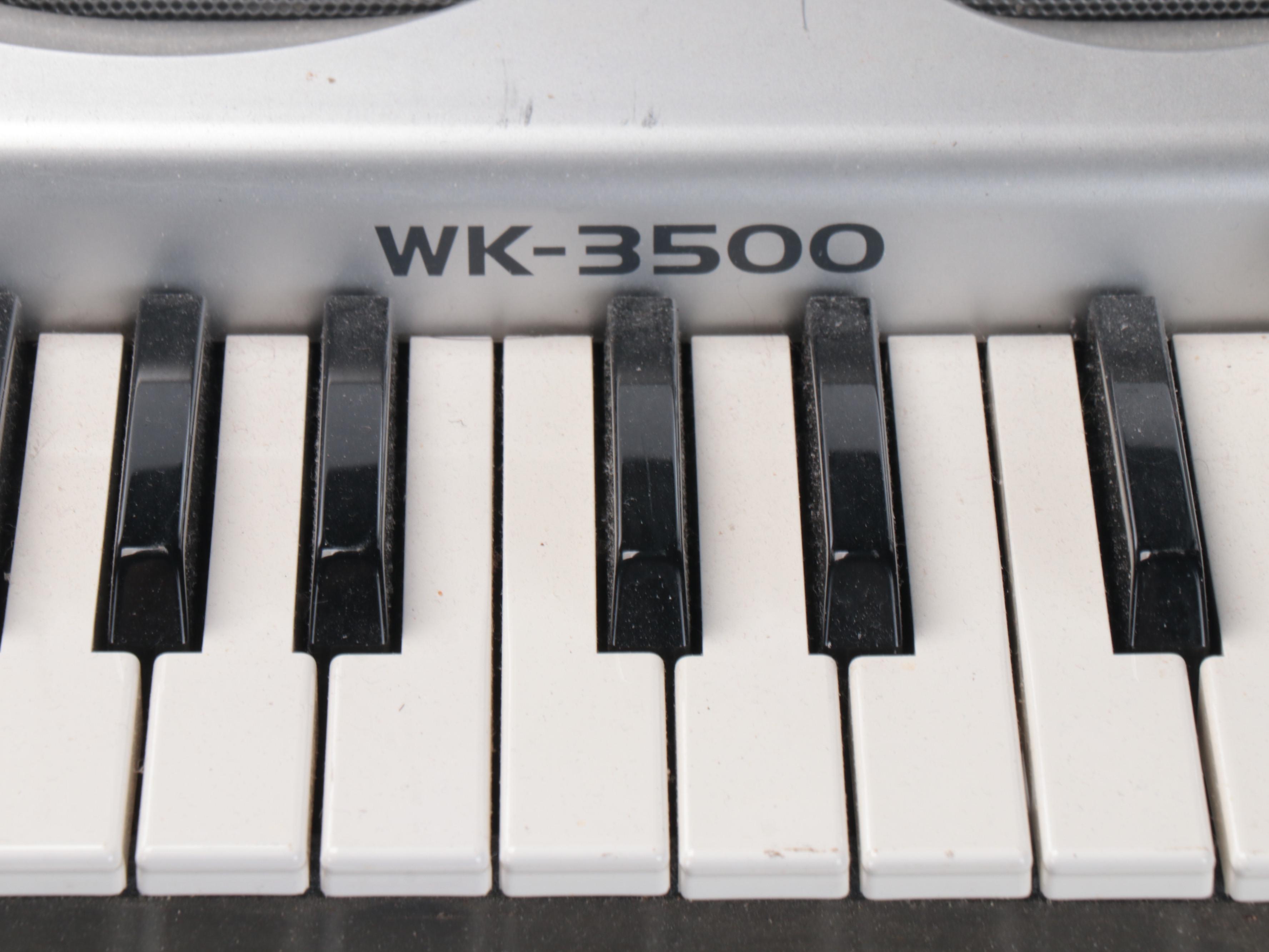 Casio WK-3500 76-Key Keyboard Workstation with Stand