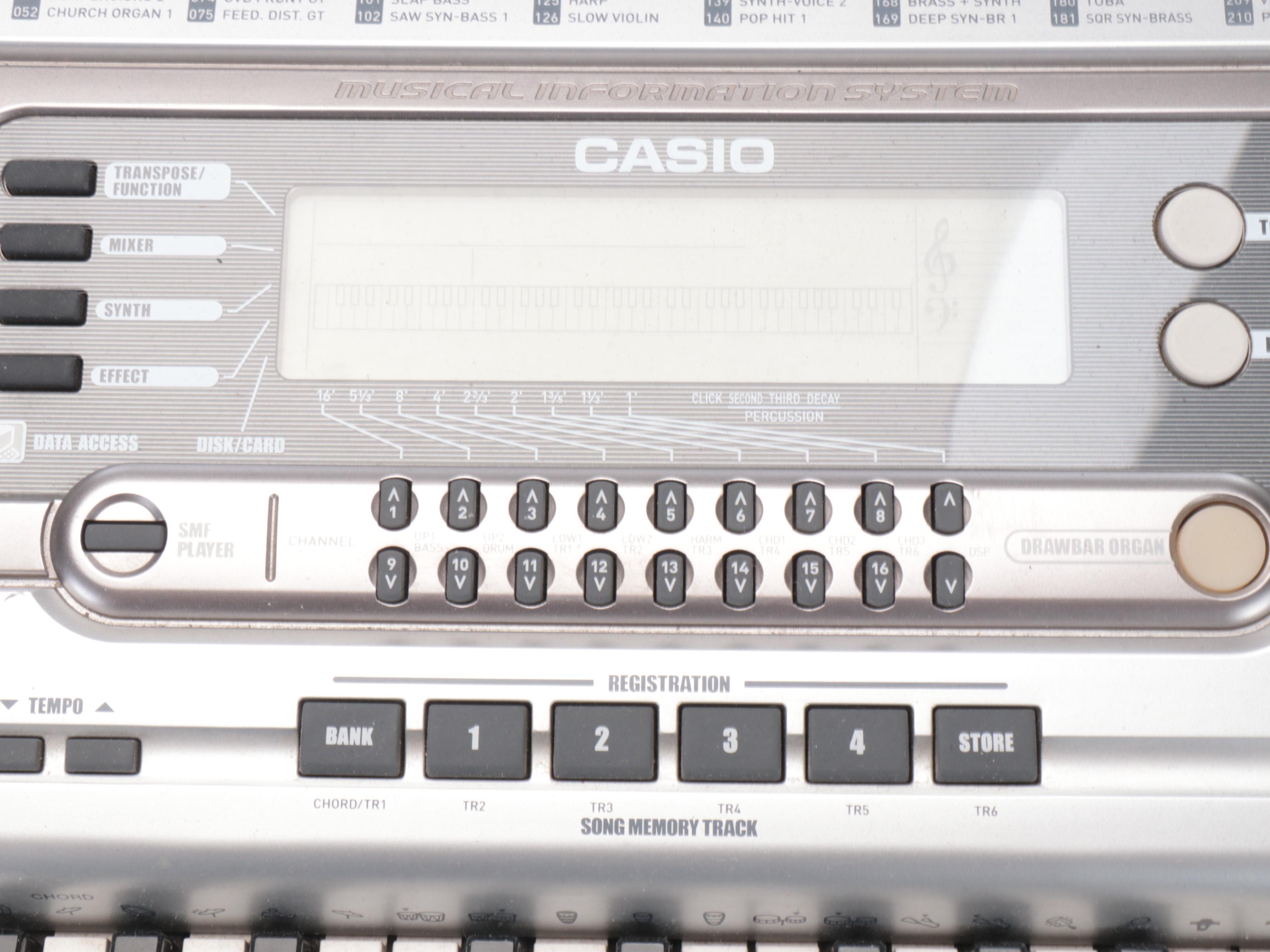 Casio WK-3500 76-Key Keyboard Workstation with Stand