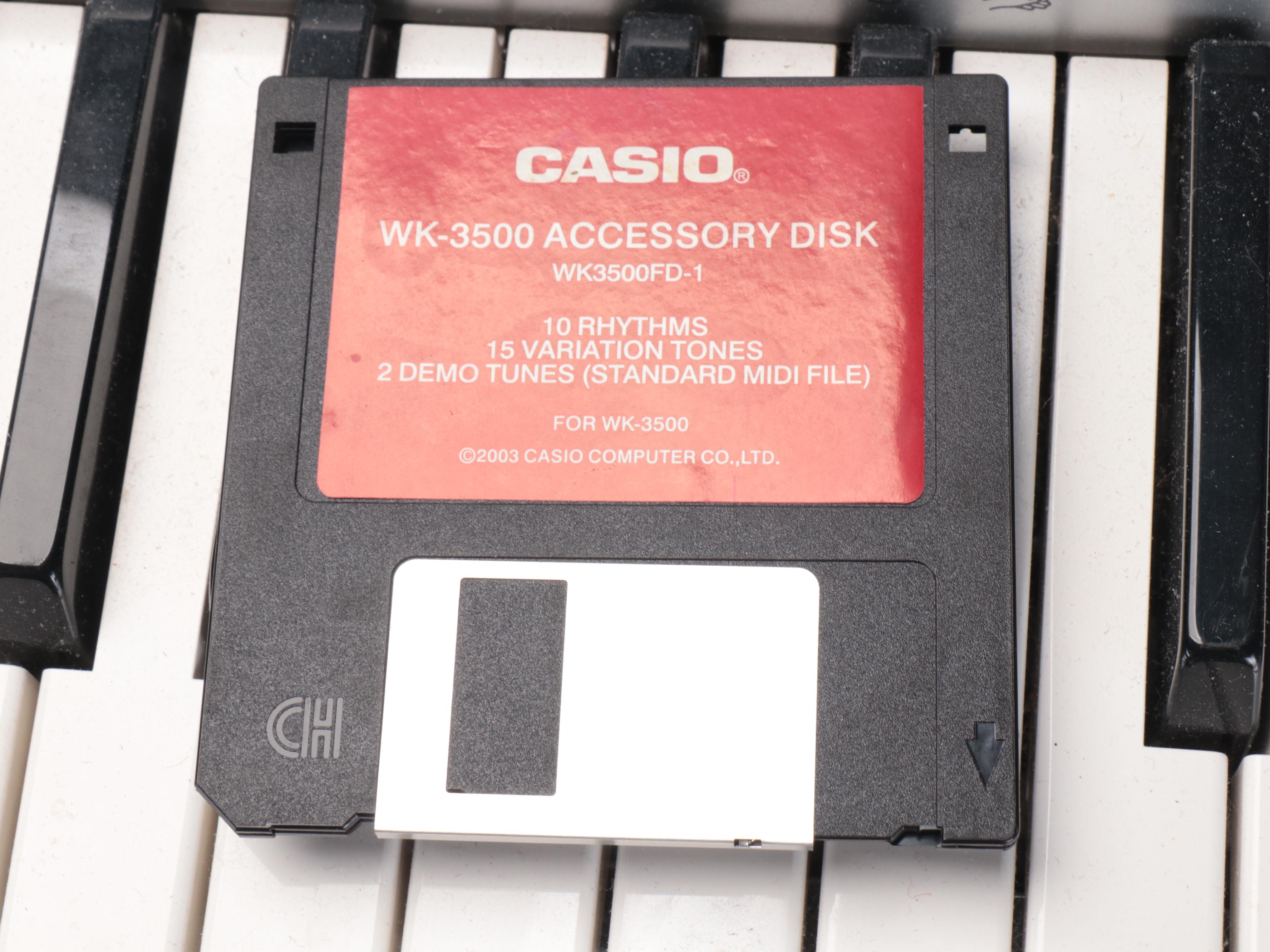 Casio WK-3500 76-Key Keyboard Workstation with Stand