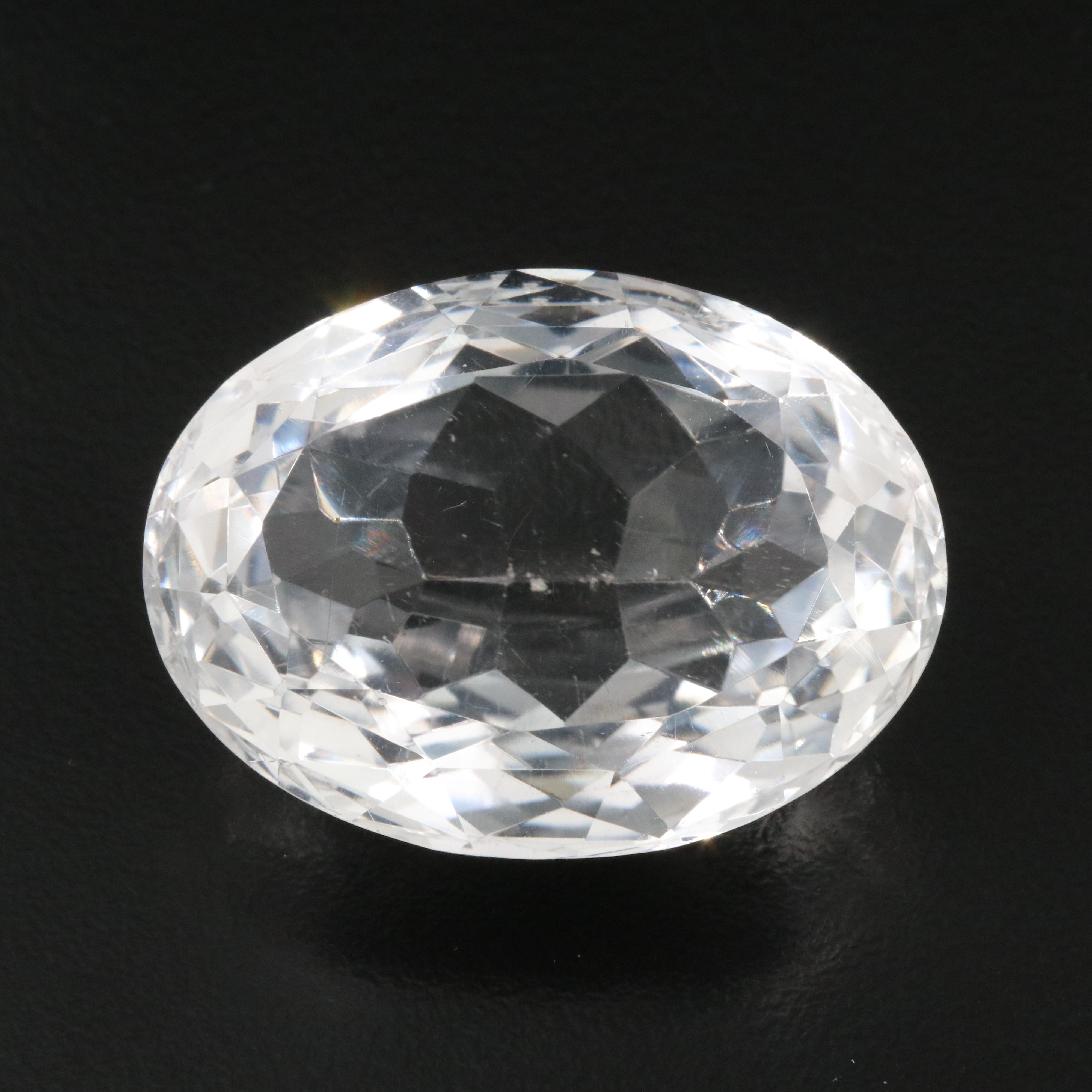 Loose 108.15 CT Rock Crystal Quartz