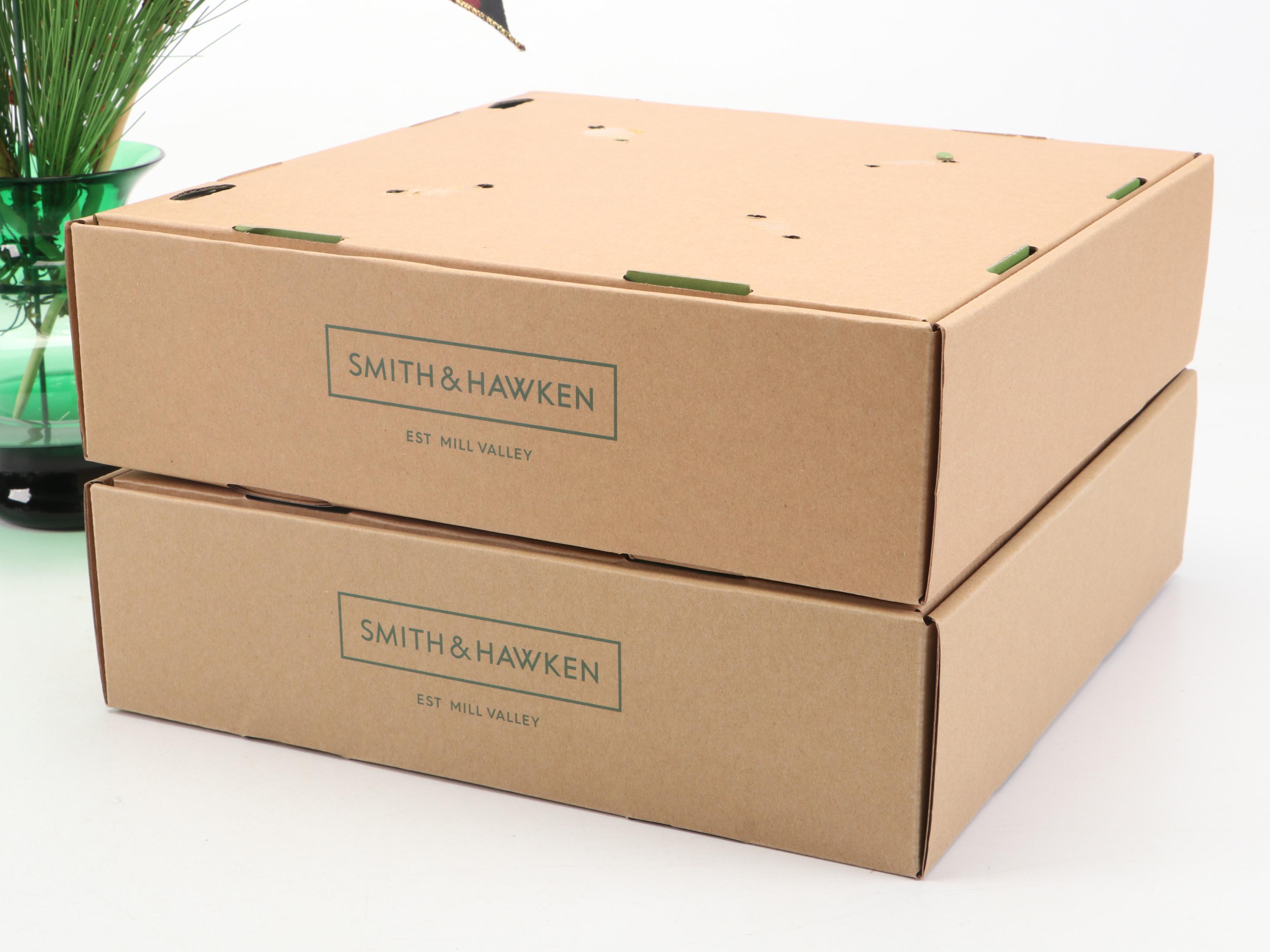 Smith & Hawken Dyed Wood Wreaths with Green Glass Vase and More