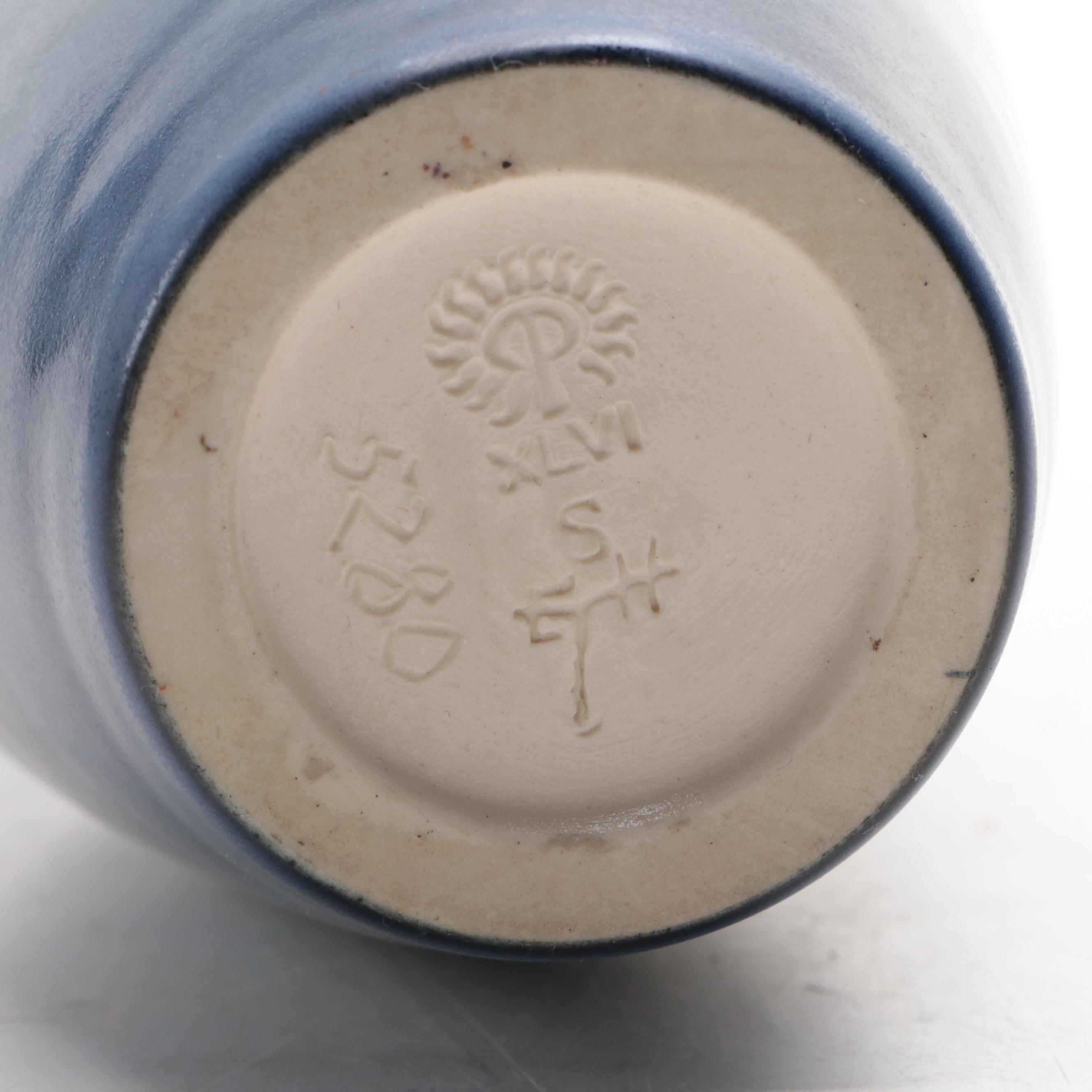 Edward T. Hurley Rookwood Pottery Vellum Glazed Vase, 1946