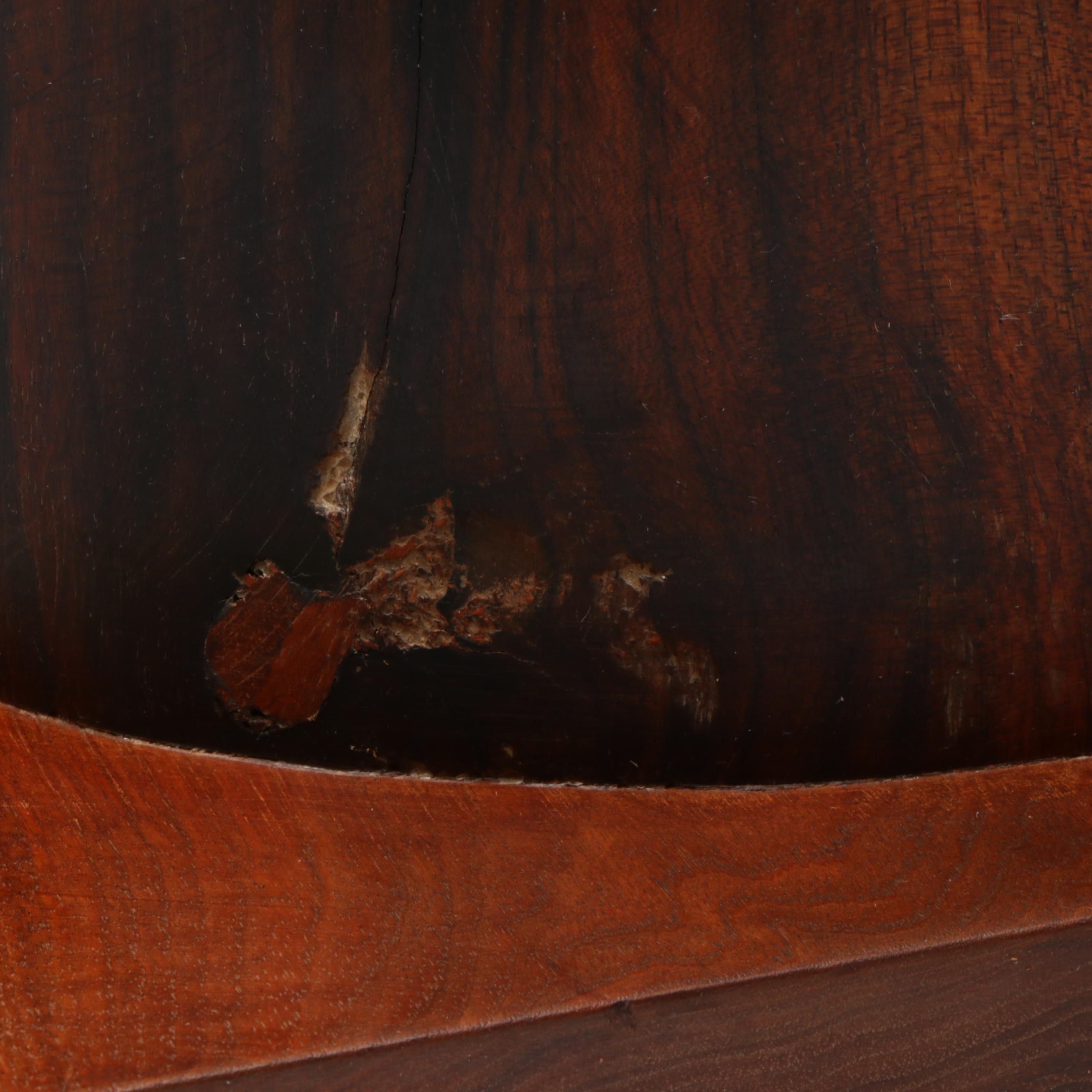 Endre Vitez Carved Wood Sculpture "The Spartan"