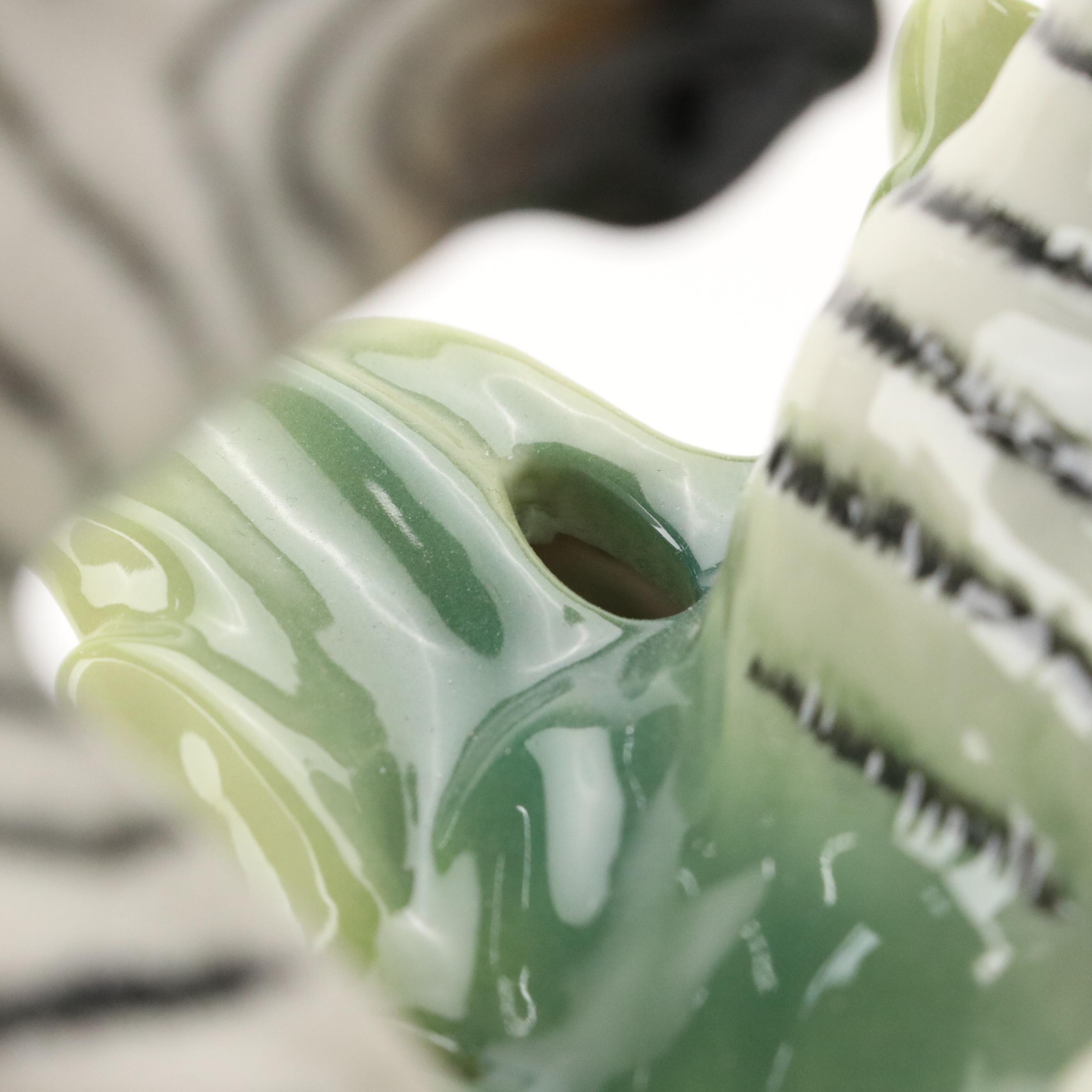 Franz "Jungle Beauties-Safari" Porcelain Figural Zebra Vase, 2003-2013