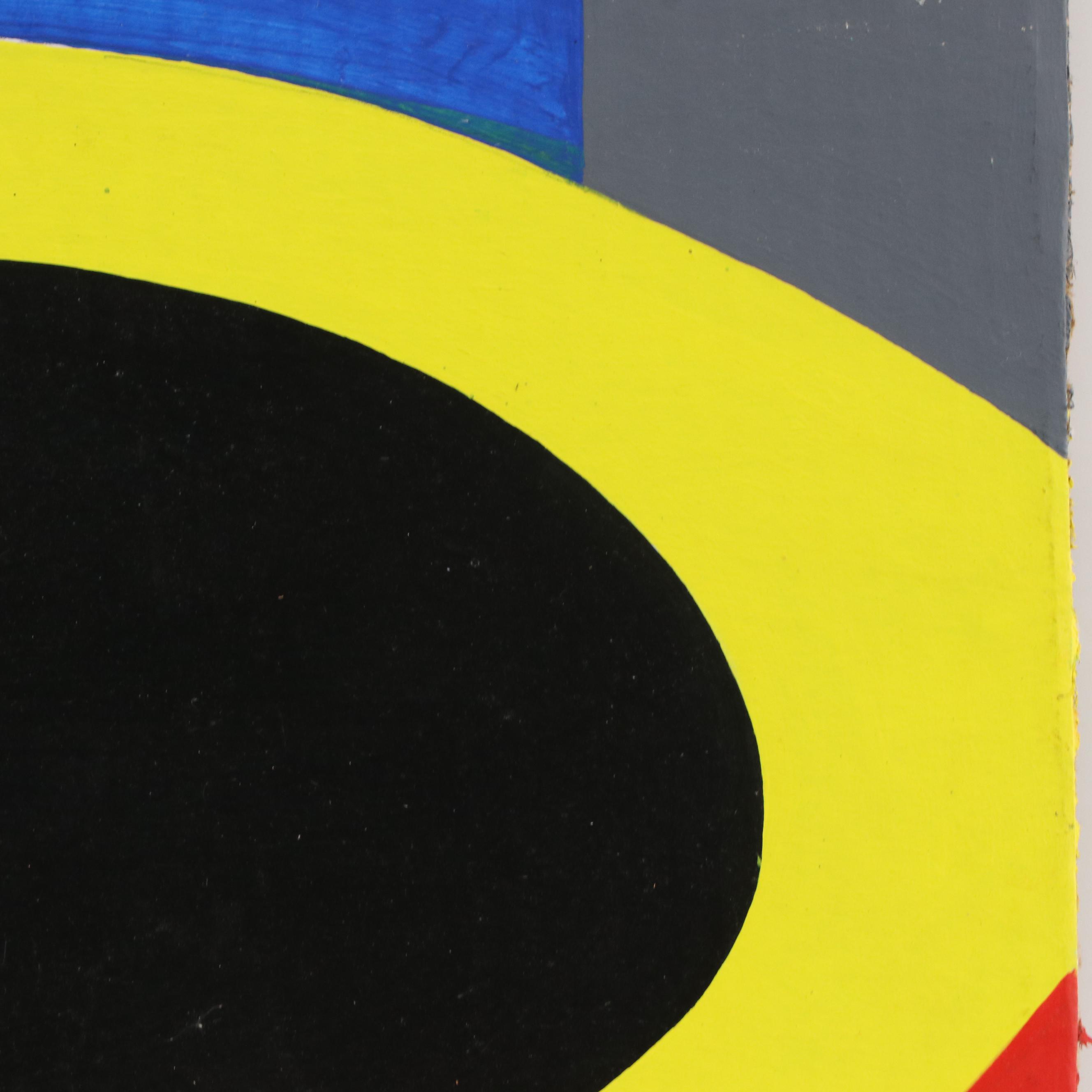 Achillo “Achi” Sullo Abstract Acrylic Painting