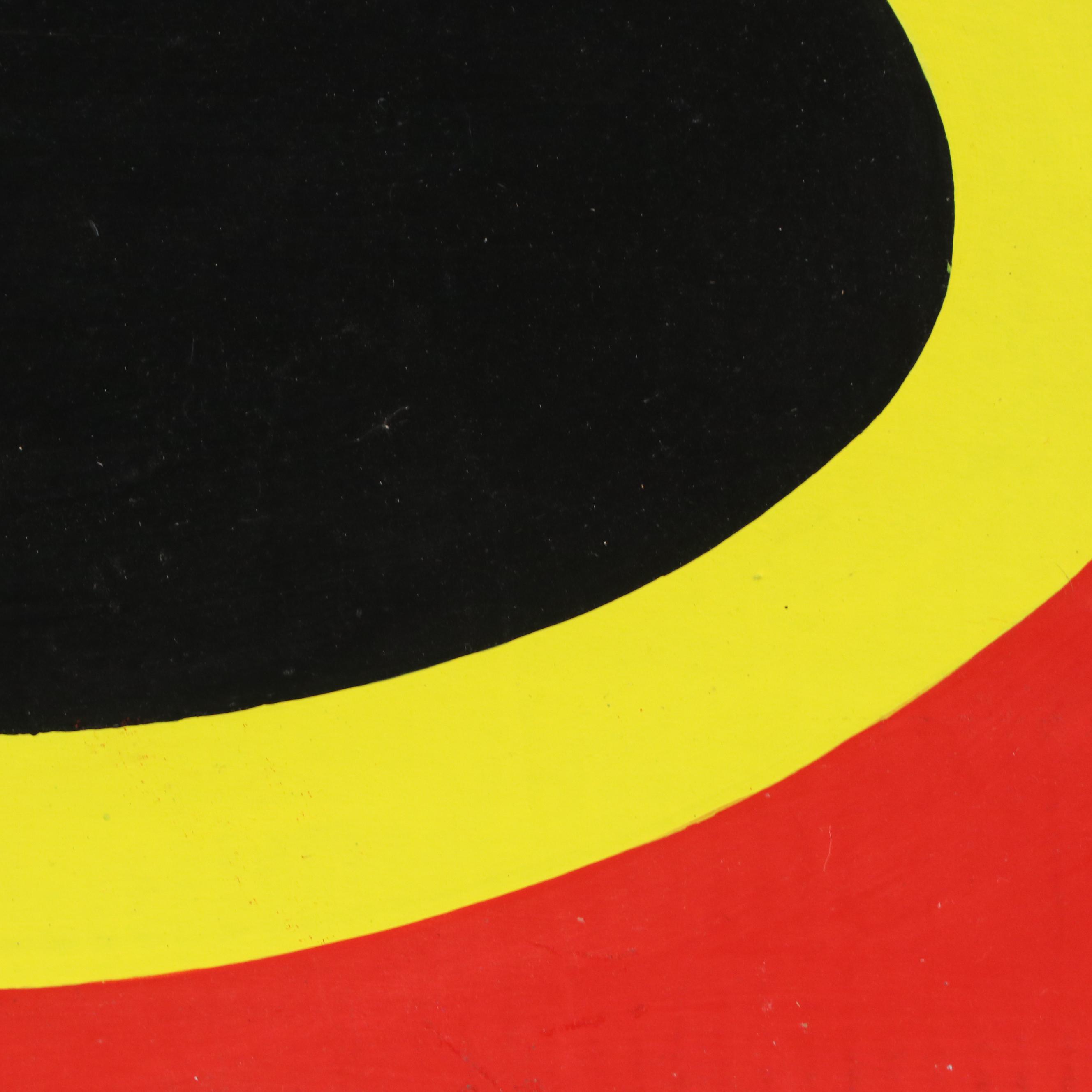 Achillo “Achi” Sullo Abstract Acrylic Painting