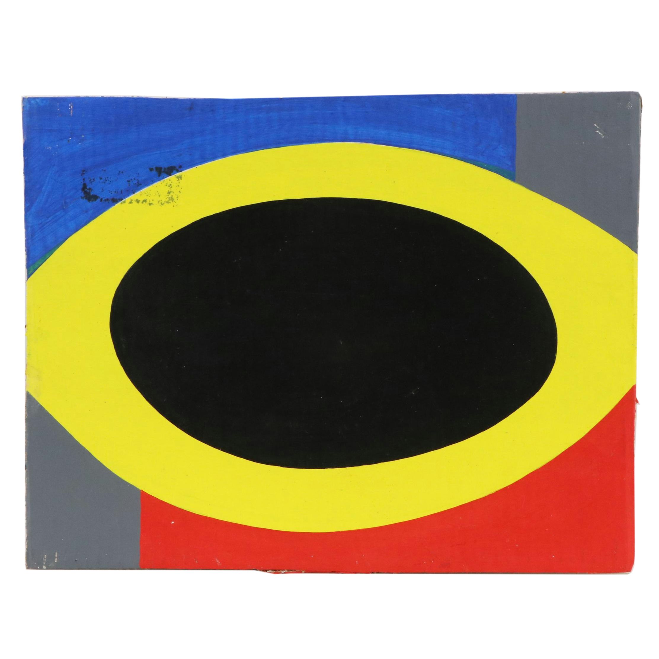 Achillo “Achi” Sullo Abstract Acrylic Painting