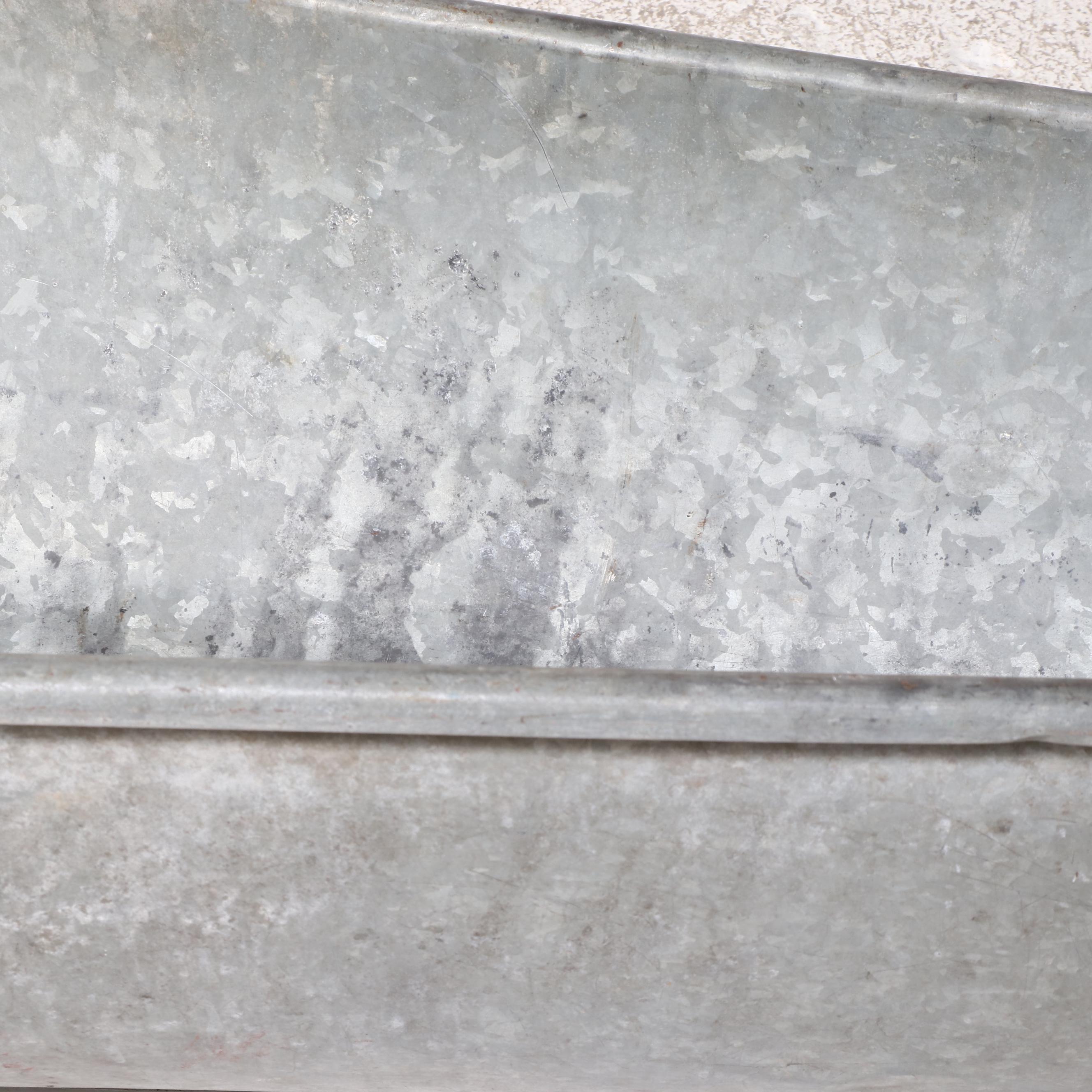 Galvanized Metal Tub/Planter