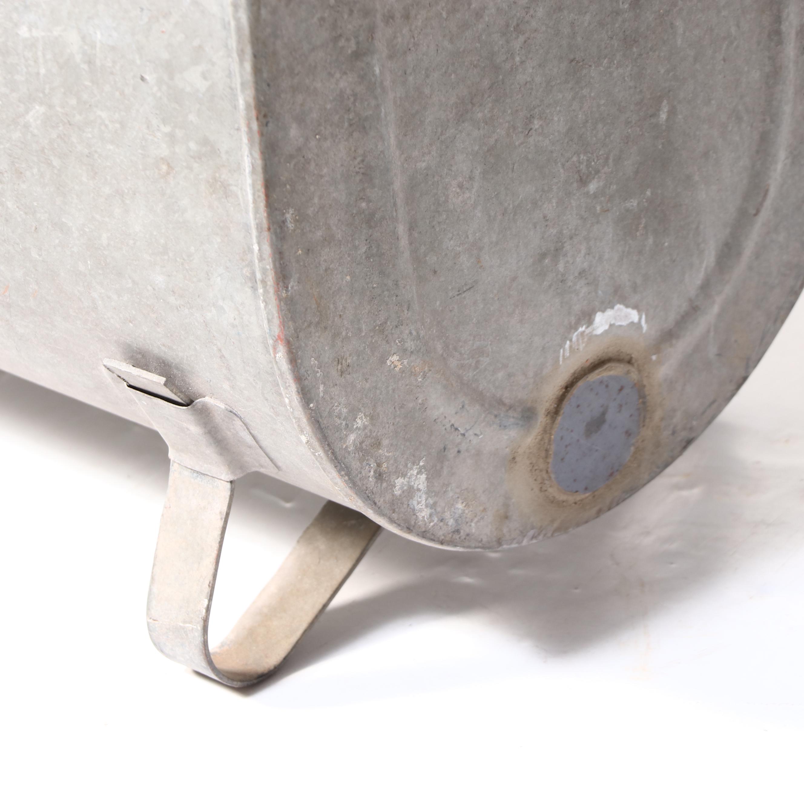 Galvanized Metal Tub/Planter