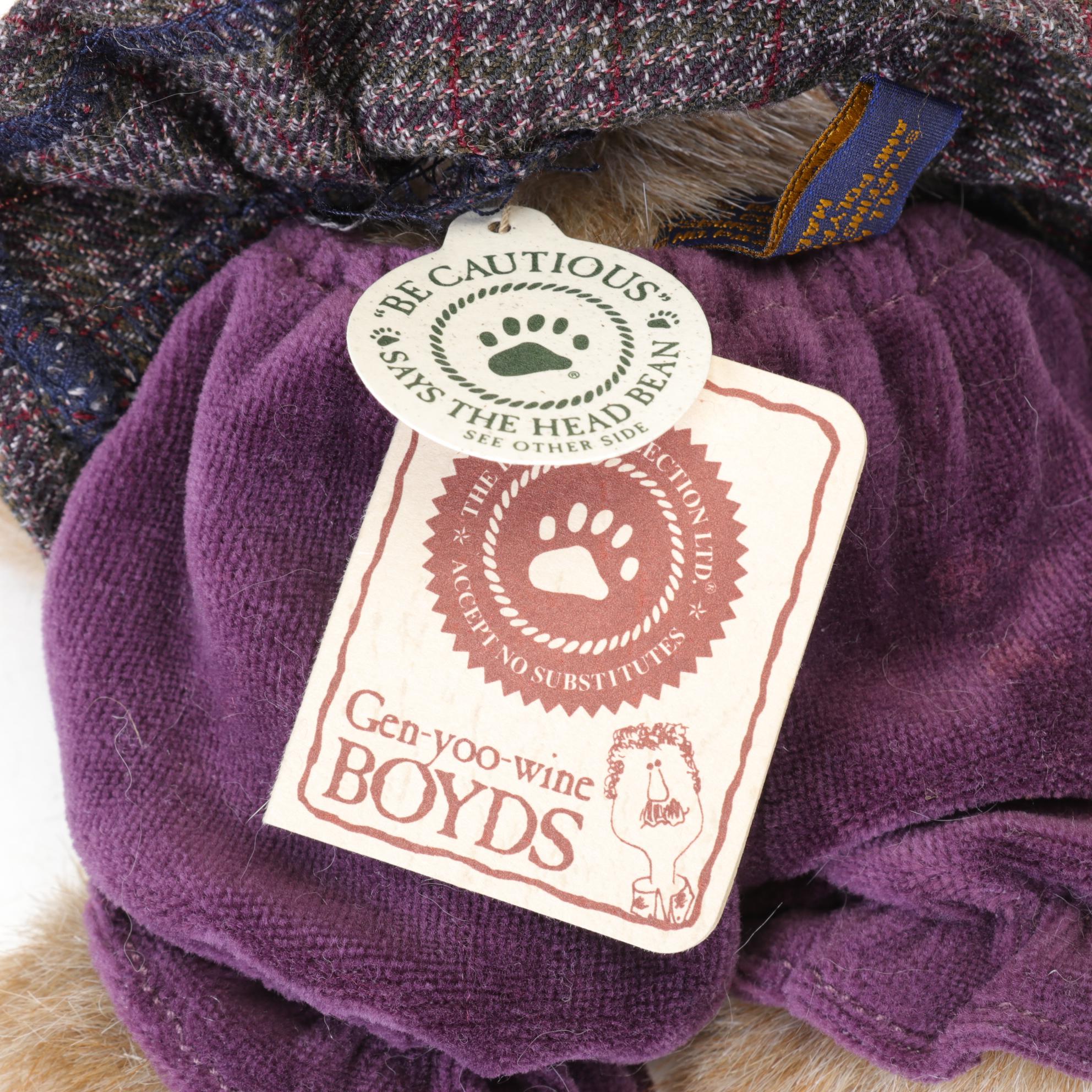 Boyds Bears Collection Features "Reggie Foxworthy" and Two Bears With Caps