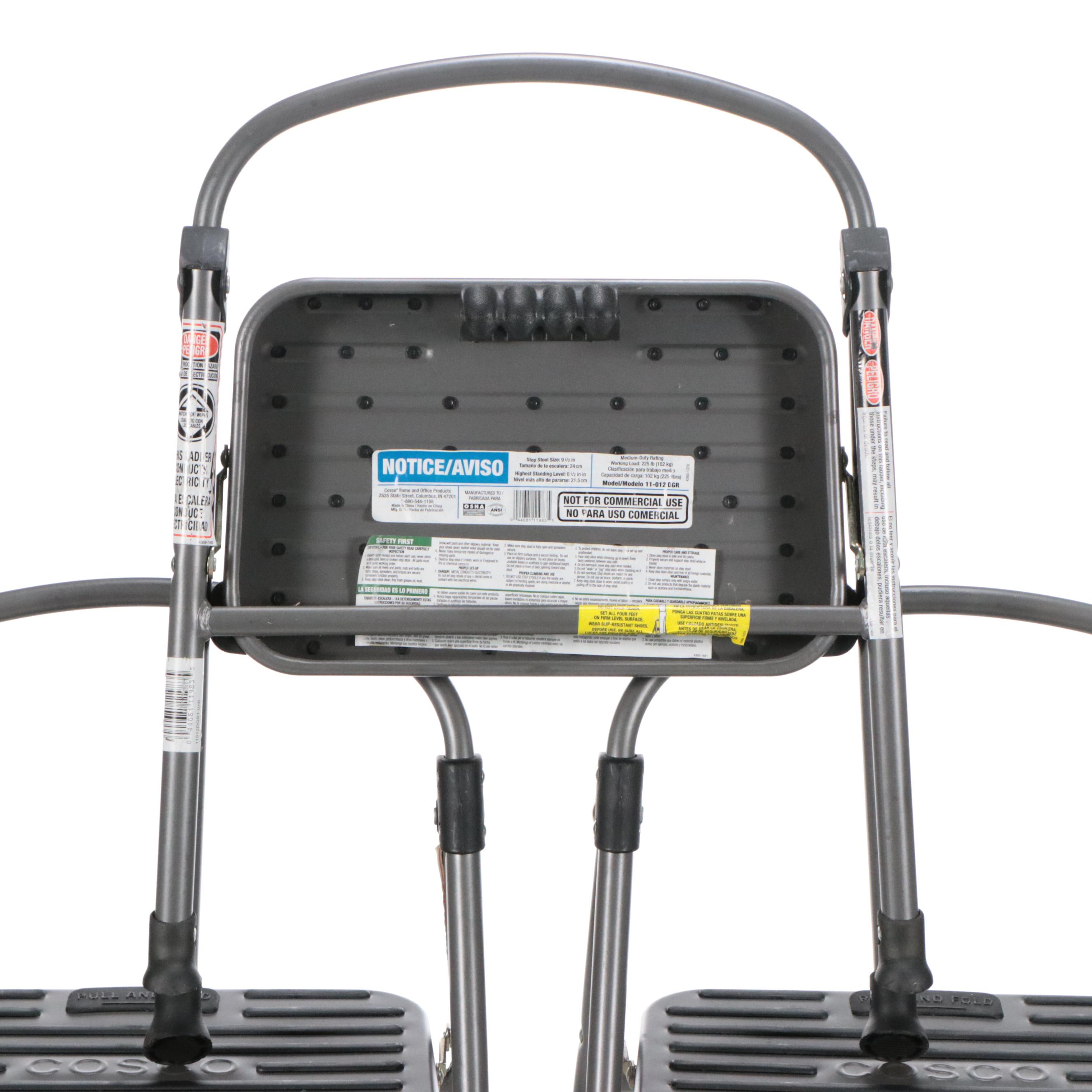 Cosco 11-012 DGR Folding Step Stools