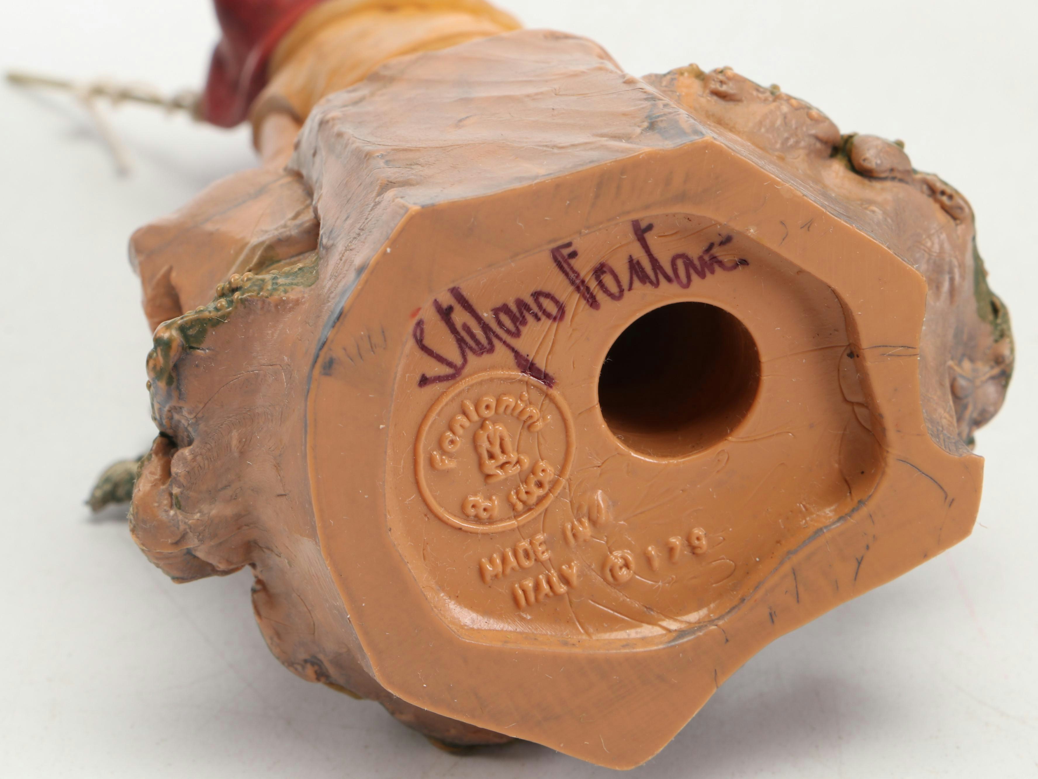 Signed Fontanini "Jada" and More Roman Inc. Resin Christmas Nativity Figures