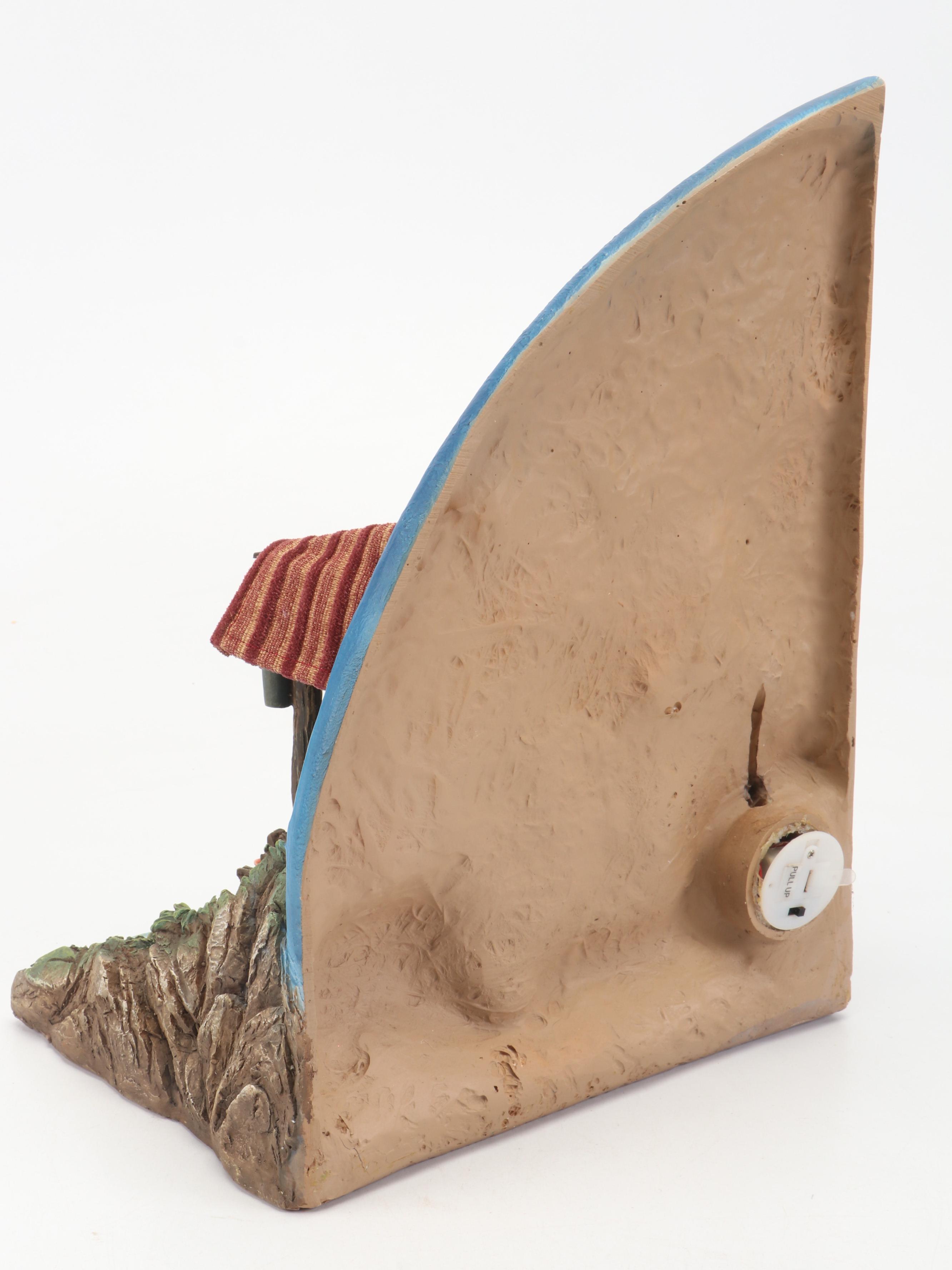 Fontanini Resin Illuminating Three-Part Nativity Creche