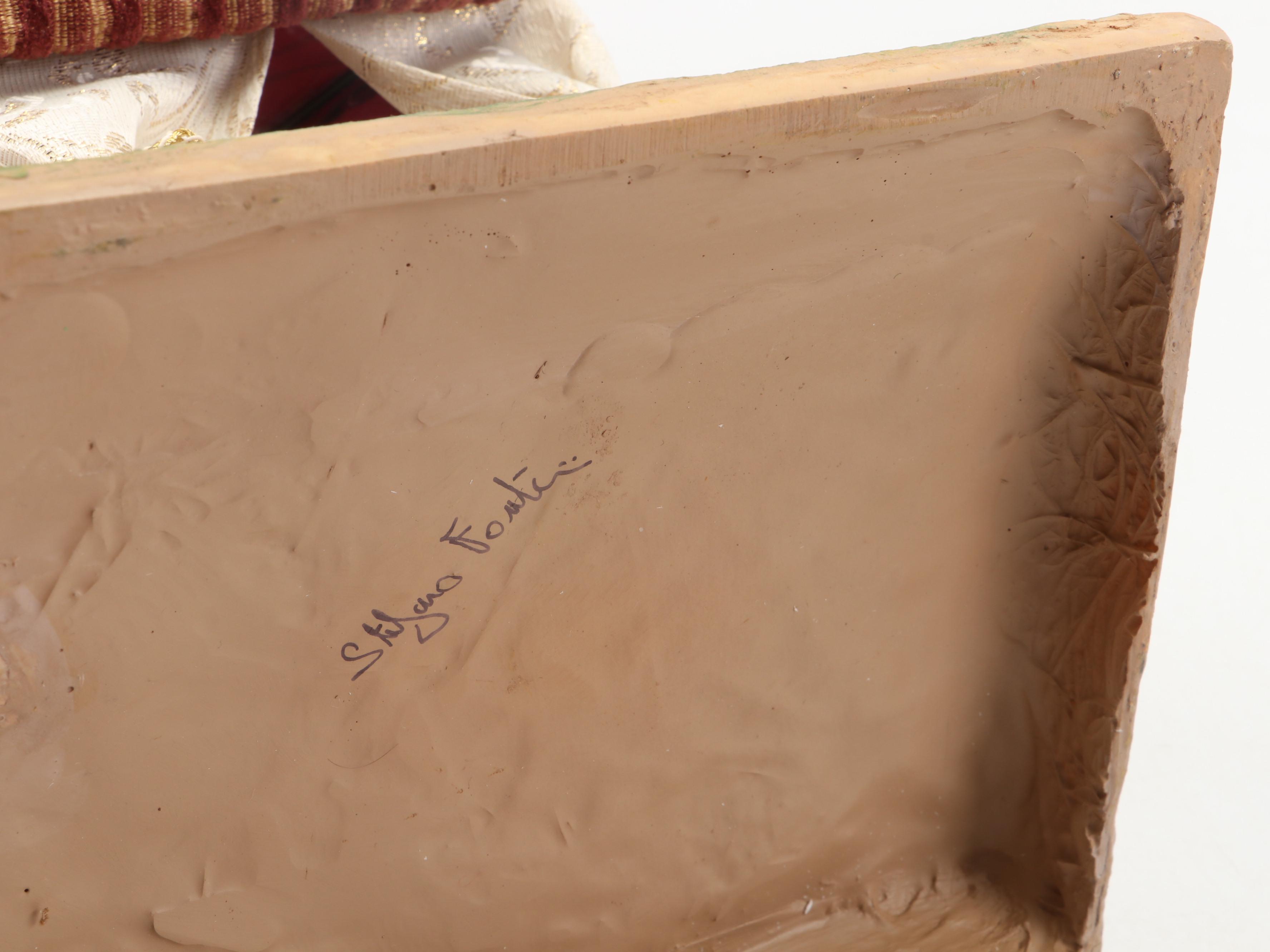 Fontanini Resin Illuminating Three-Part Nativity Creche