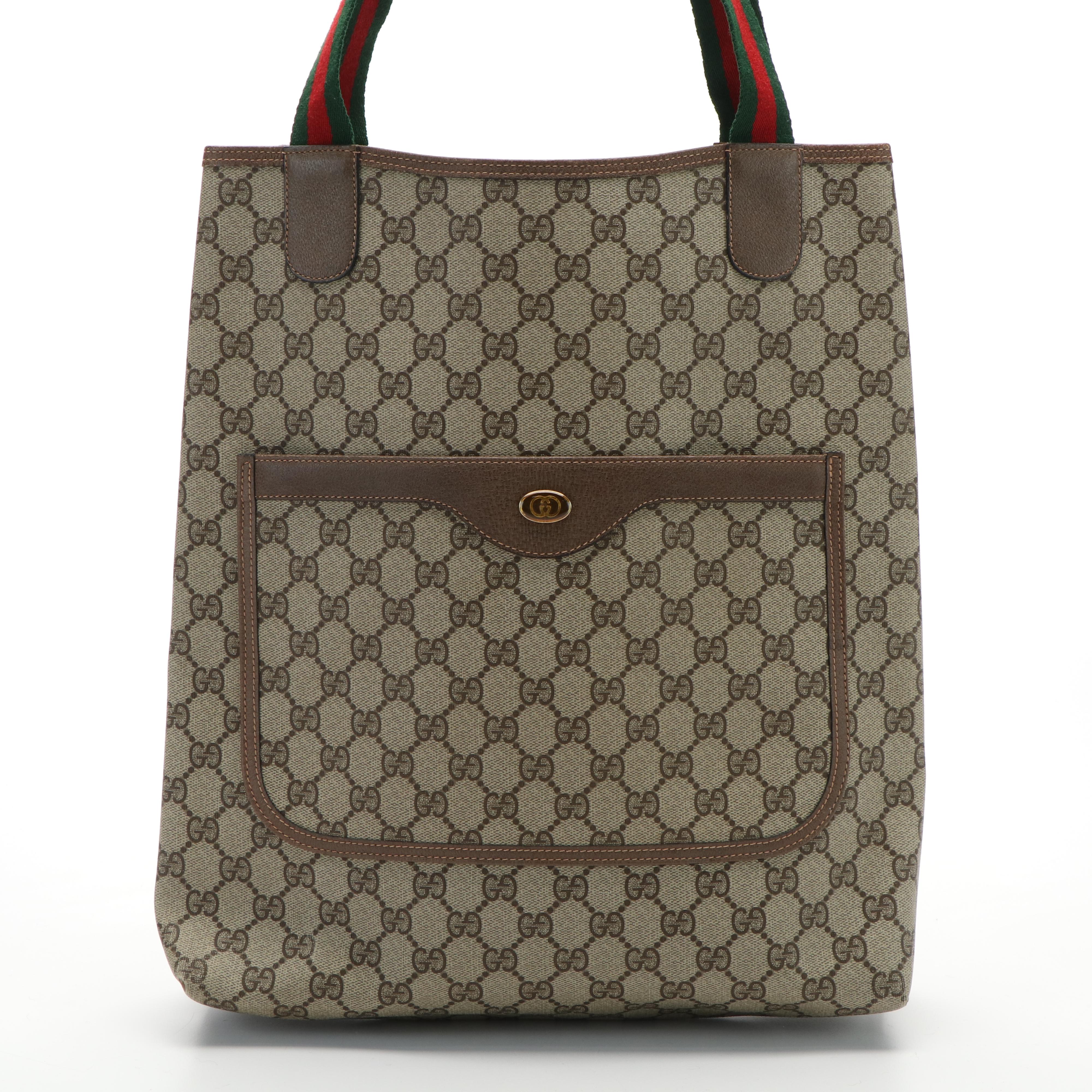 Gucci Ophidia Sherry Line GG Supreme Tote Bag