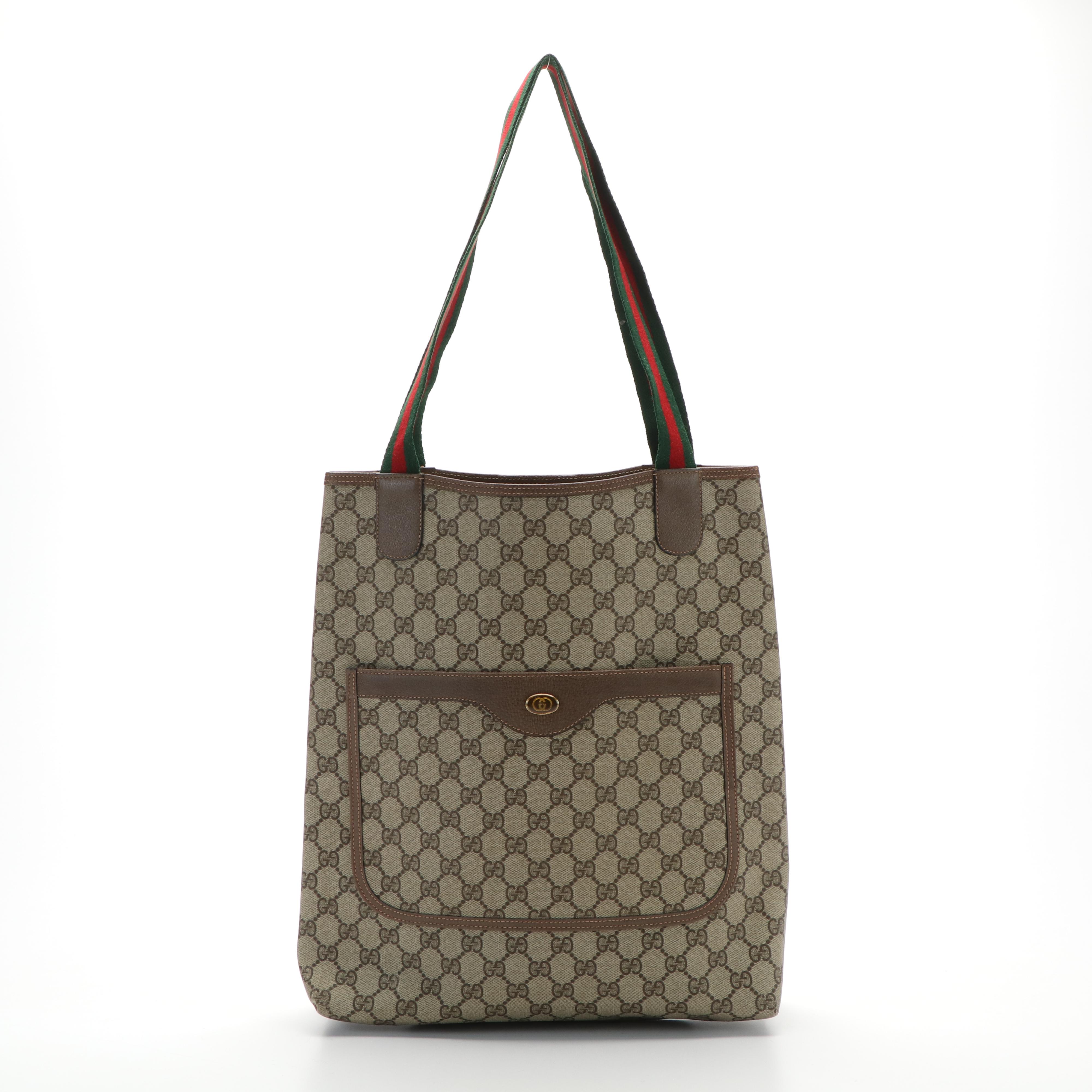 Gucci Ophidia Sherry Line GG Supreme Tote Bag