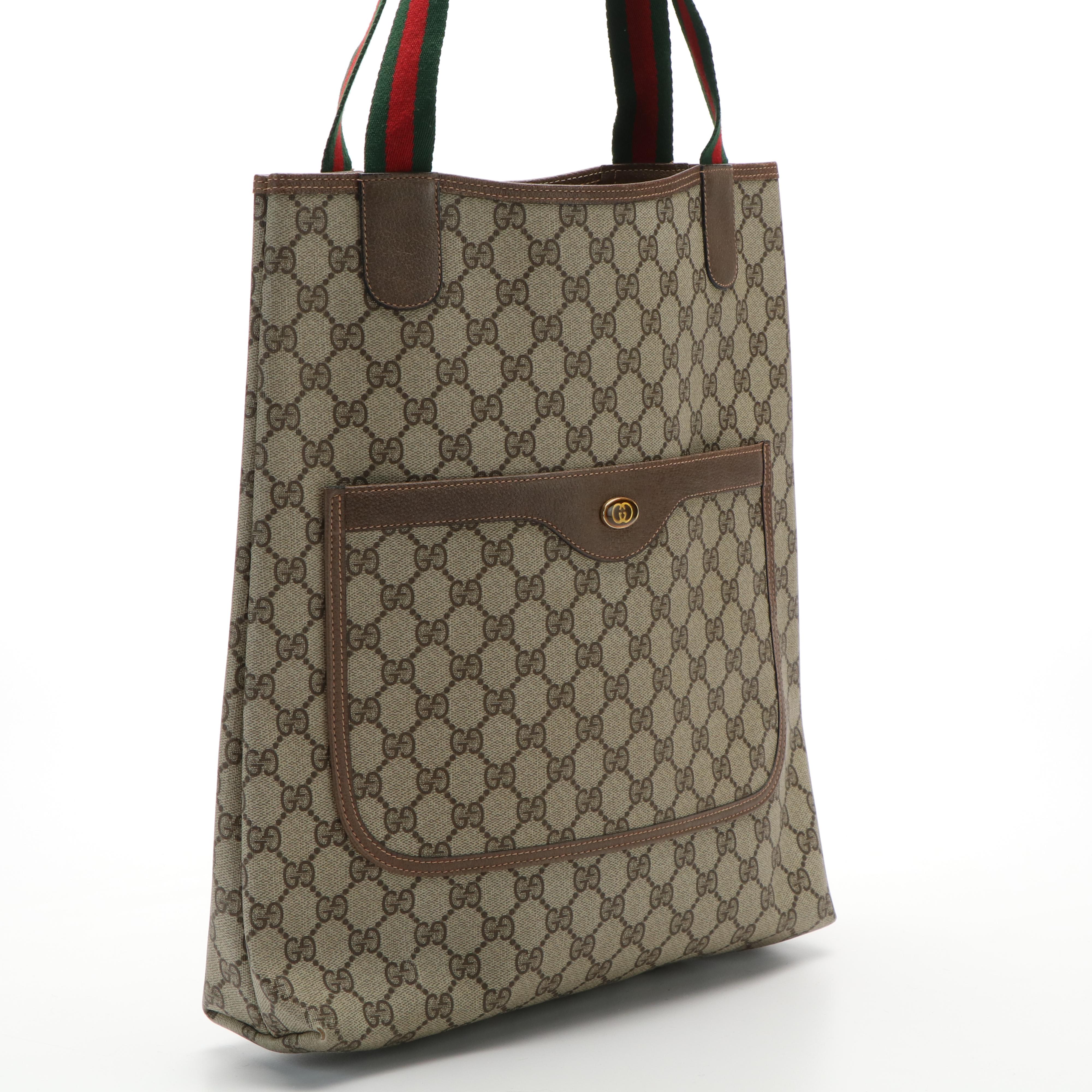 Gucci Ophidia Sherry Line GG Supreme Tote Bag
