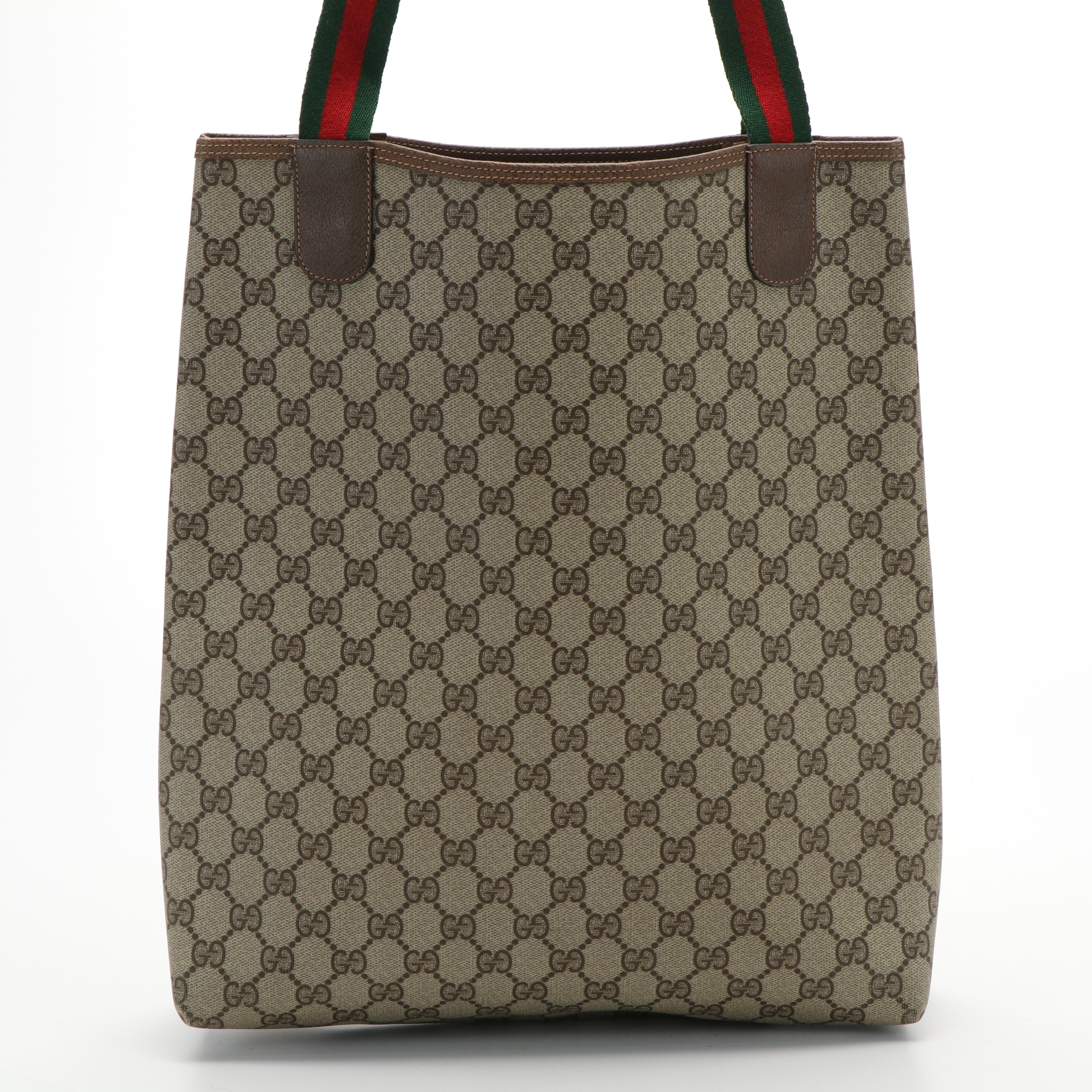 Gucci Ophidia Sherry Line GG Supreme Tote Bag