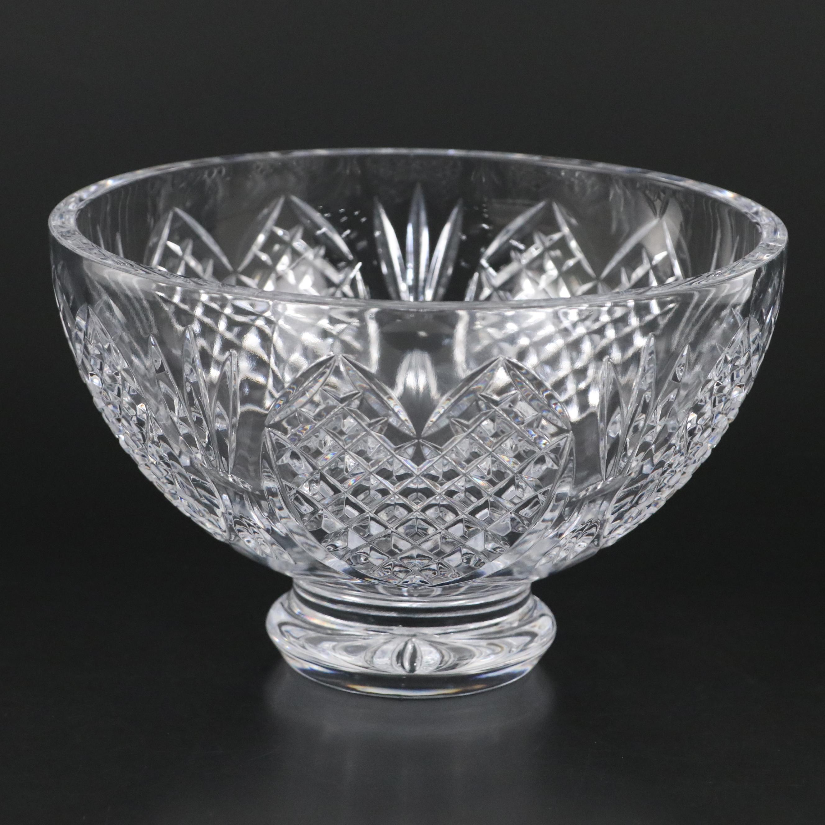 Waterford Crystal "Wedding Heirloom Collection" Footed Bowl