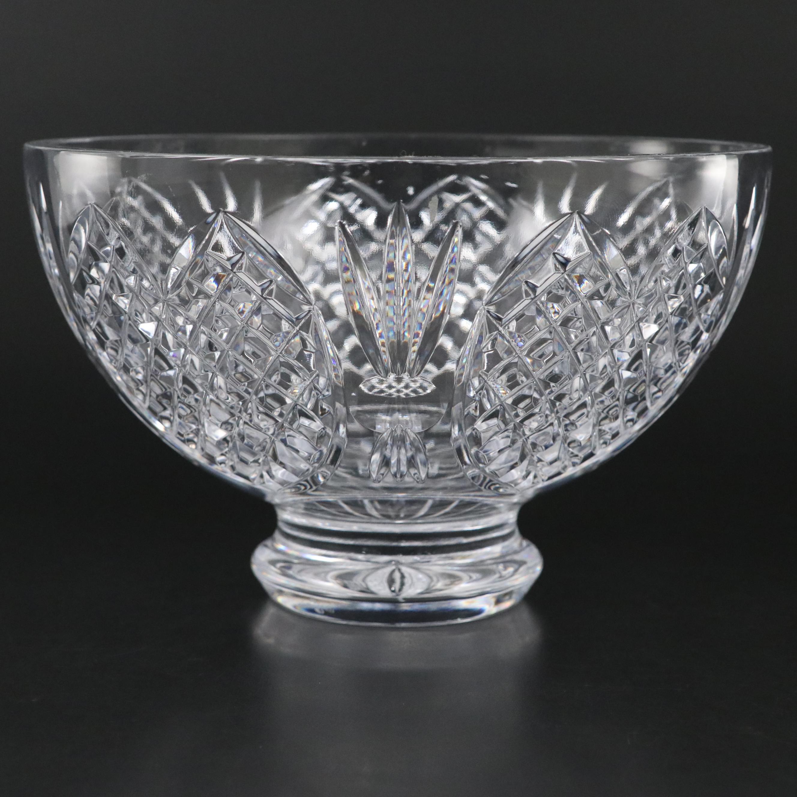 Waterford Crystal "Wedding Heirloom Collection" Footed Bowl
